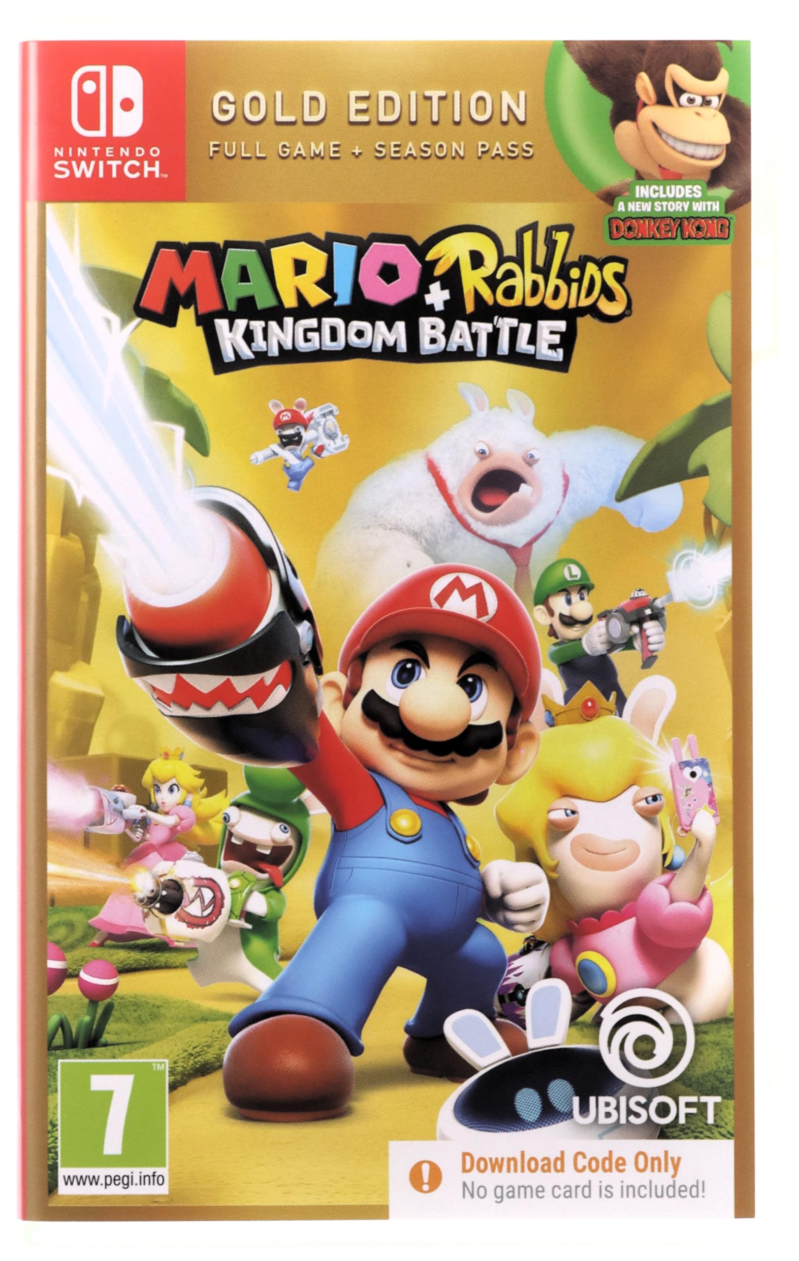 Mario Rabbids Kingdom Battle (Gold Edition) (Code in Box)