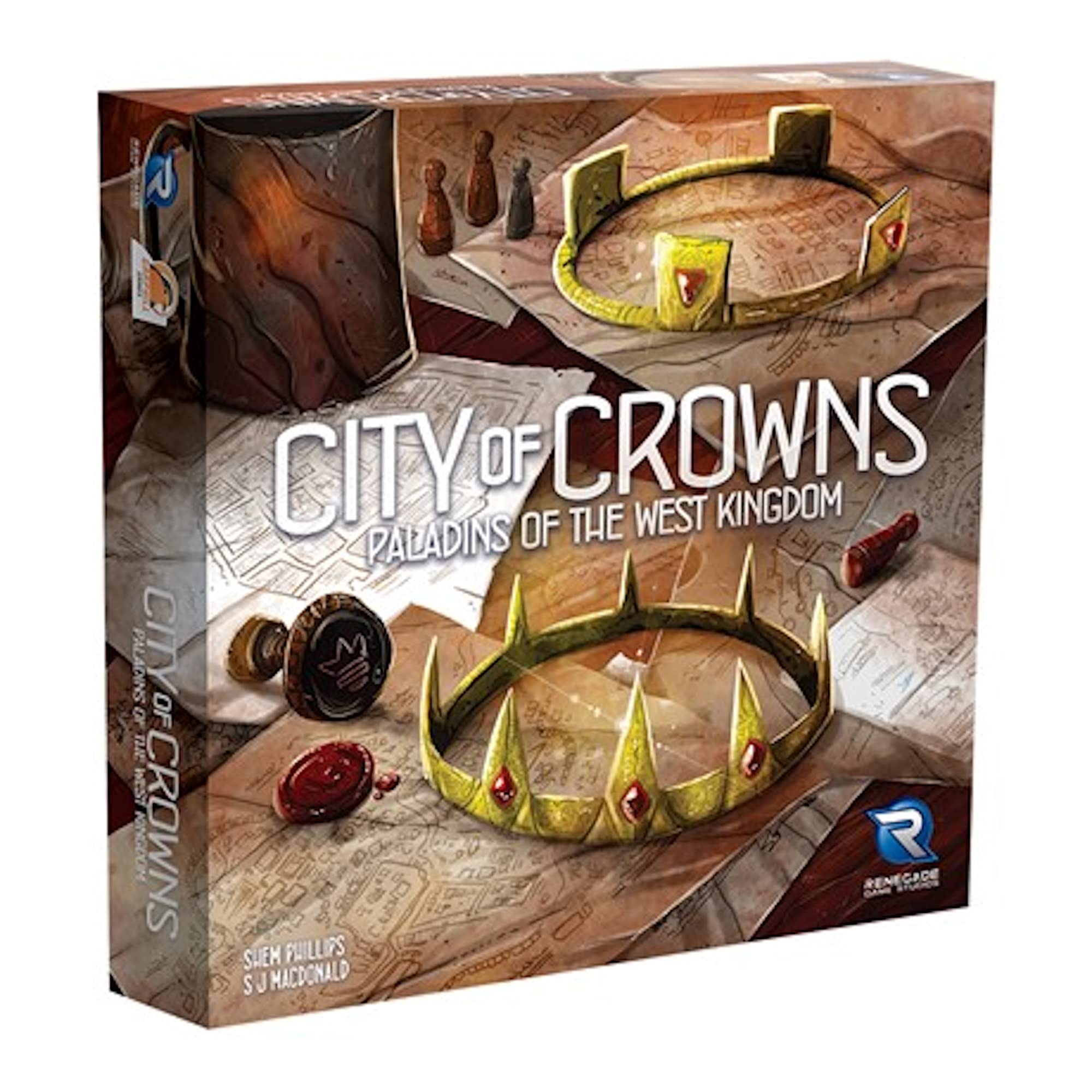 Amazon.com: Renegade Game Studios Paladins of The West Kingdom: City of  Crowns : Toys & Games