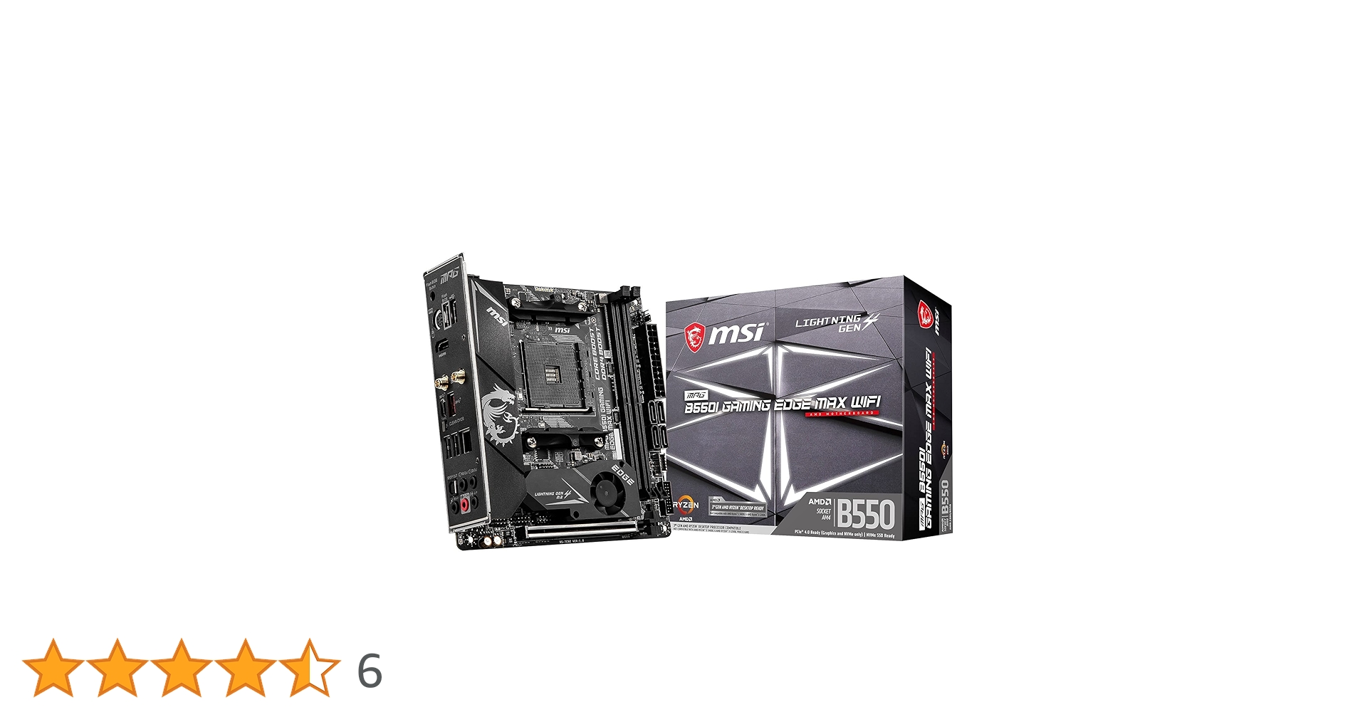 Amazon | MSI MPG B550I GAMING EDGE MAX WIFI マザーボード