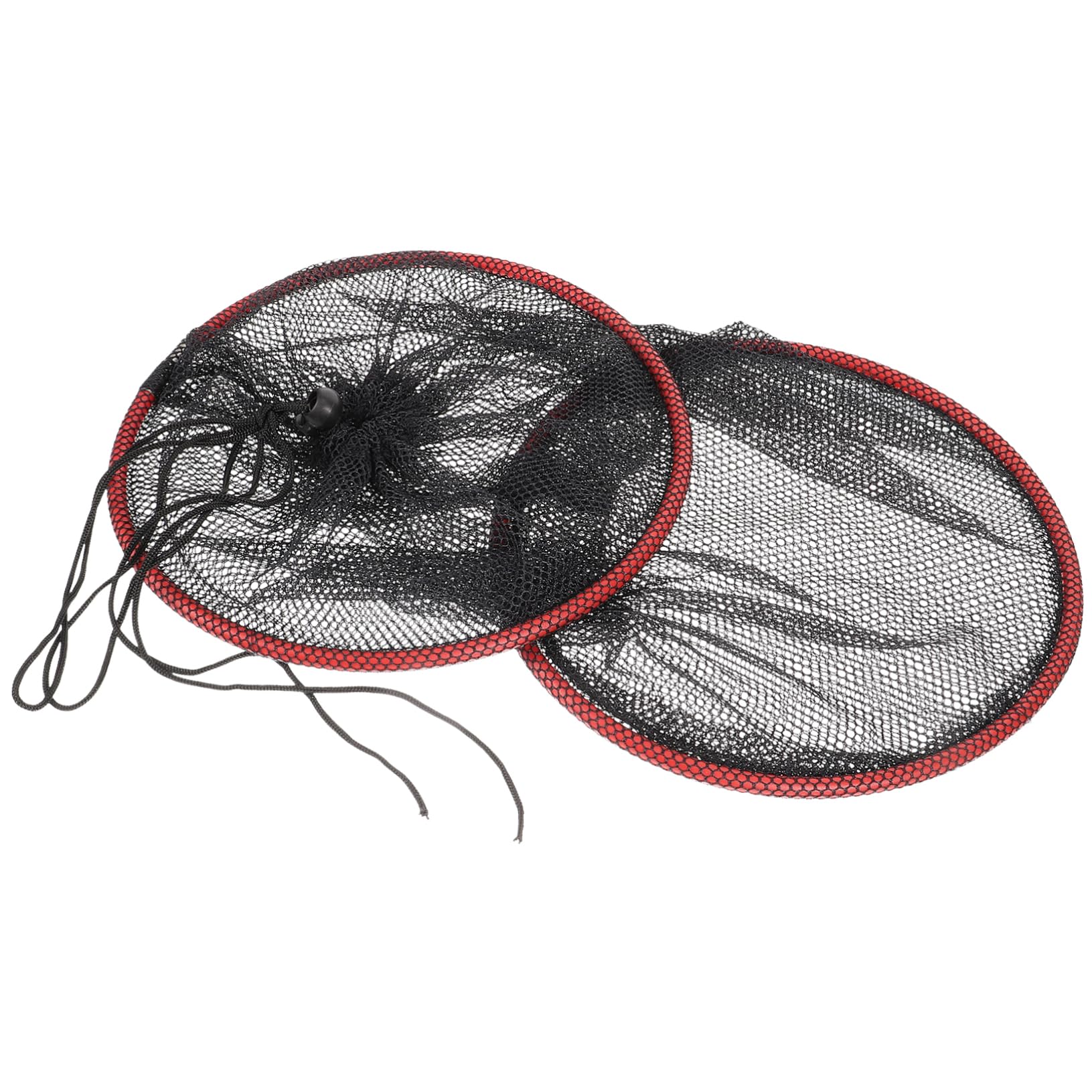 TOYANDONA Rete di protezione della pesca portatile Pond Net piccolo Pescare reti da pesca Spiaggia cesto in rete per pesci rete di protezione da pesca rete di gamberi plastica