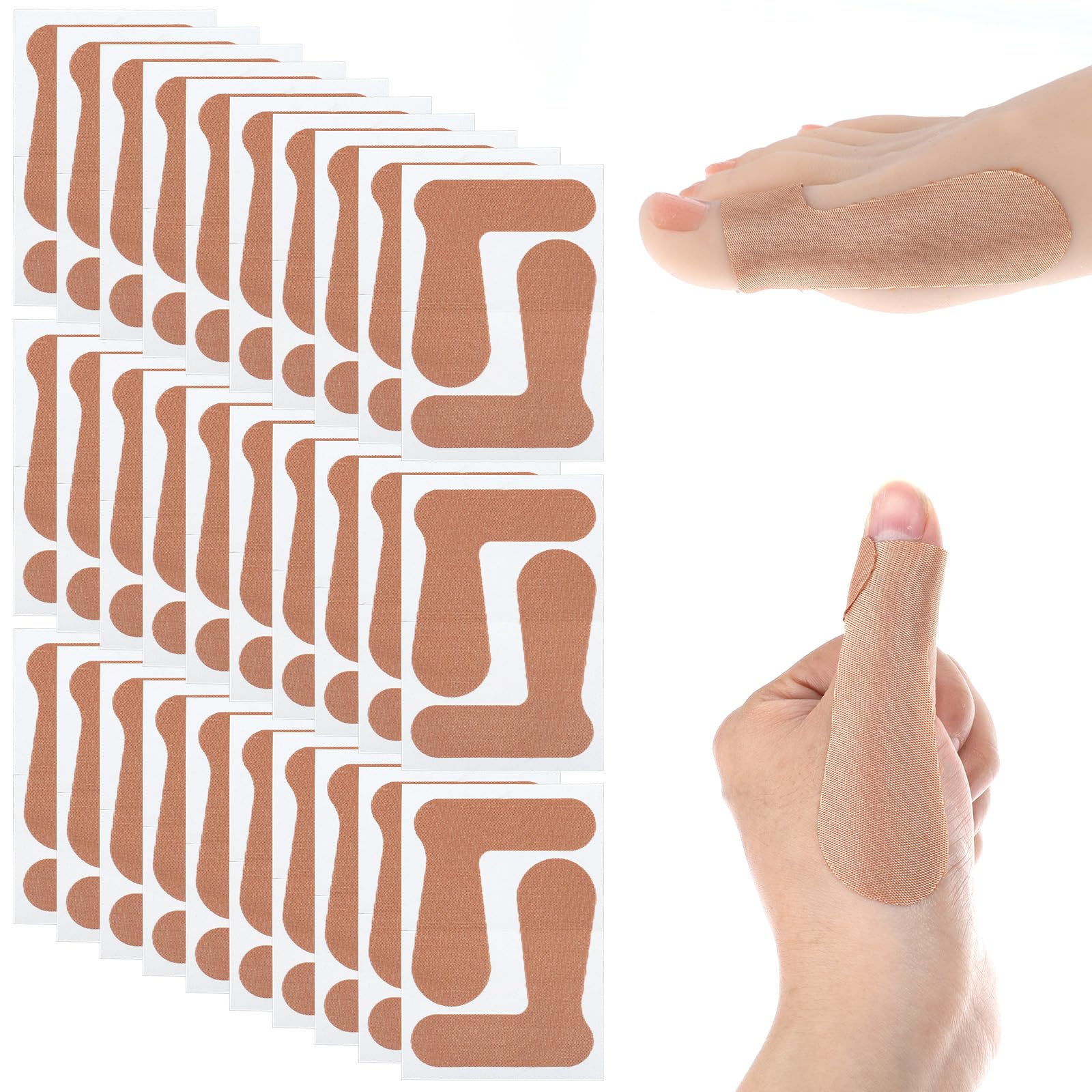 40 PCS Thumb Support Tape Elastic Self Adhesive Thumb Tape for Pain Relieving Arthritis Patch Protecting Straps for