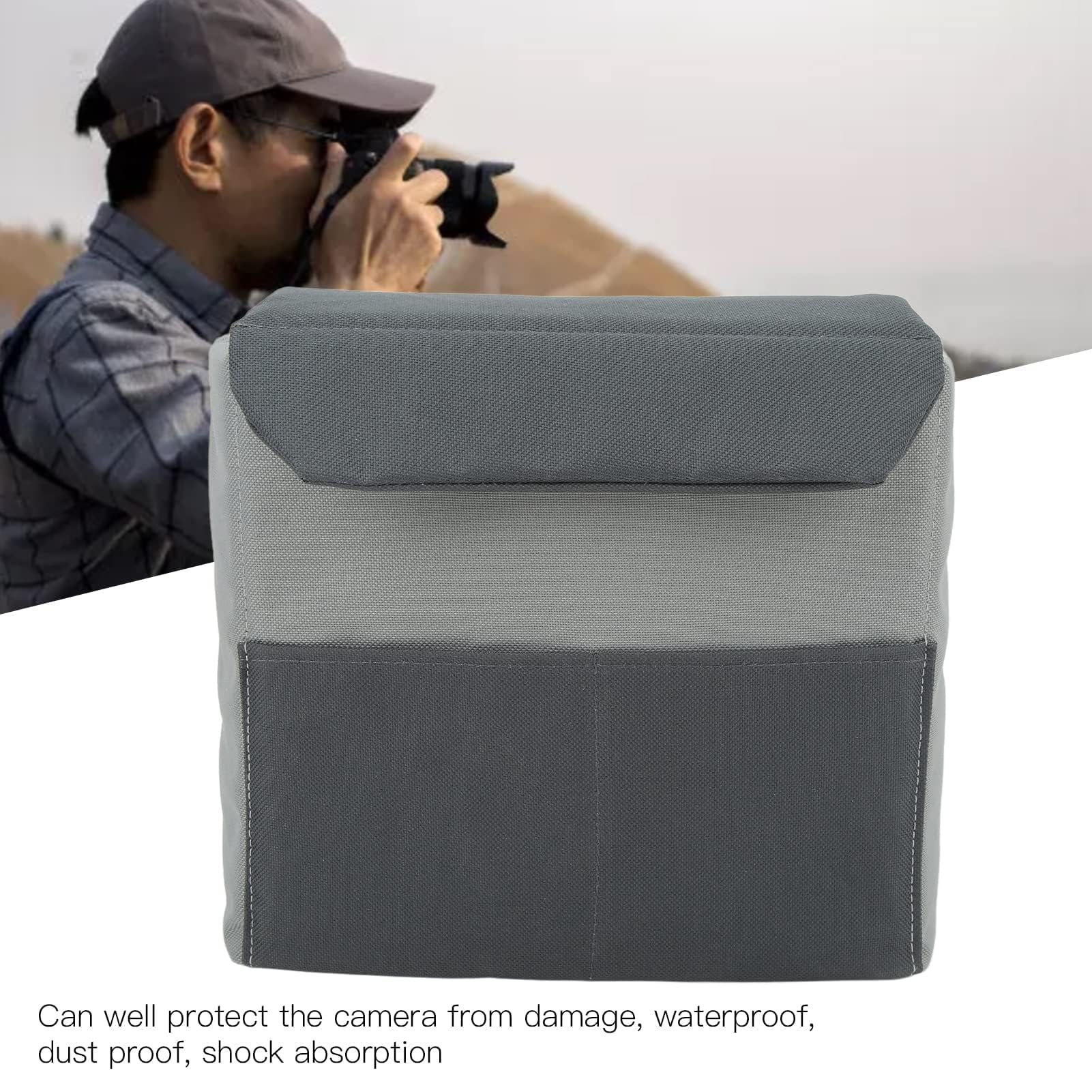 Inserto de cámara para mochila organizador bolsa protectora bolsa impermeable para cámara bolsa interior de cámara a prueba de golpes bolsa interior de cámara para lentes de cámara SLR