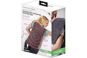 Sharper Image Weighted Heating Pad: Indulge in Ultimate Relaxation