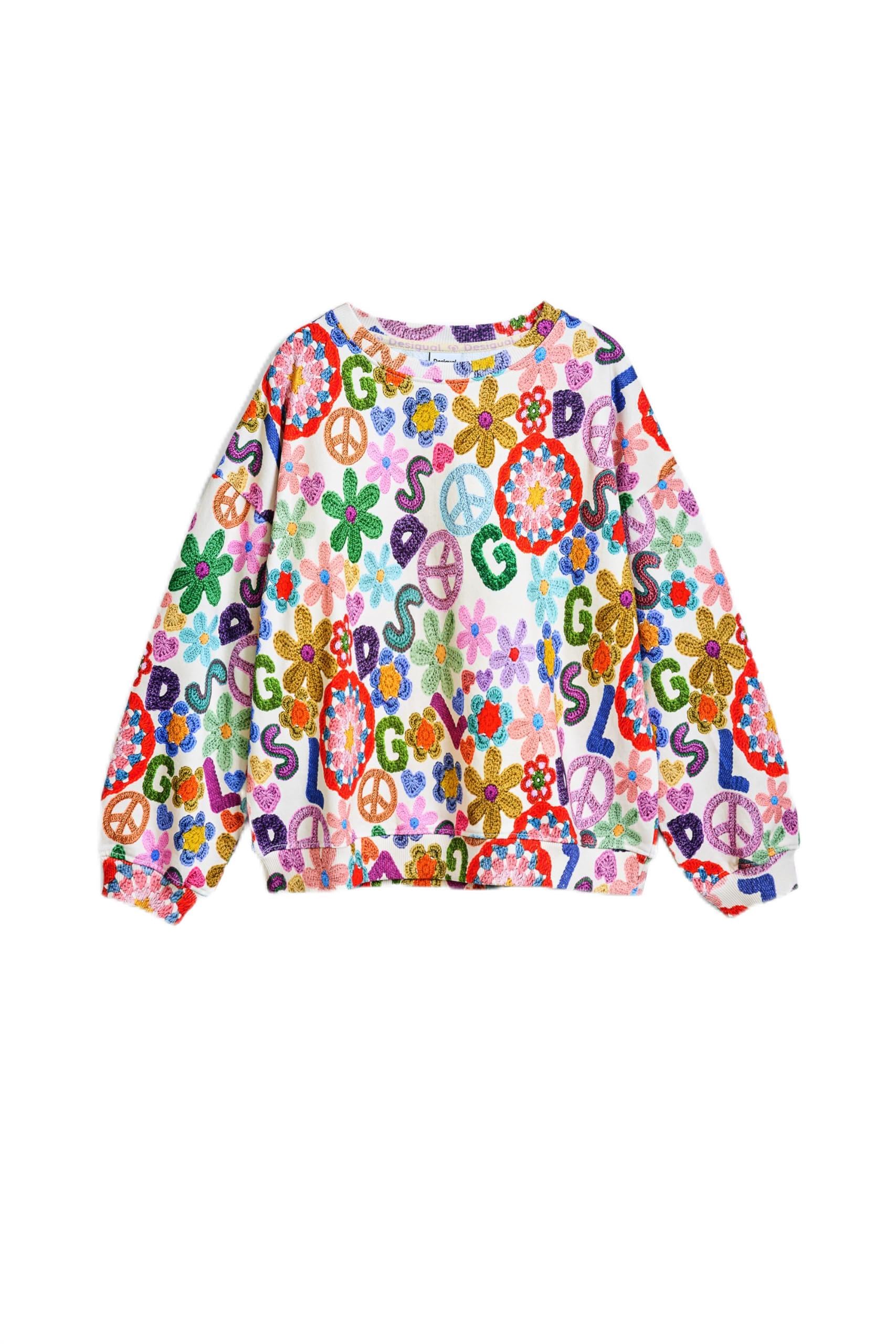 Desigual Unisex Kinder 25SGSK07 Sweatshirt, Material FINISHES, 9/10