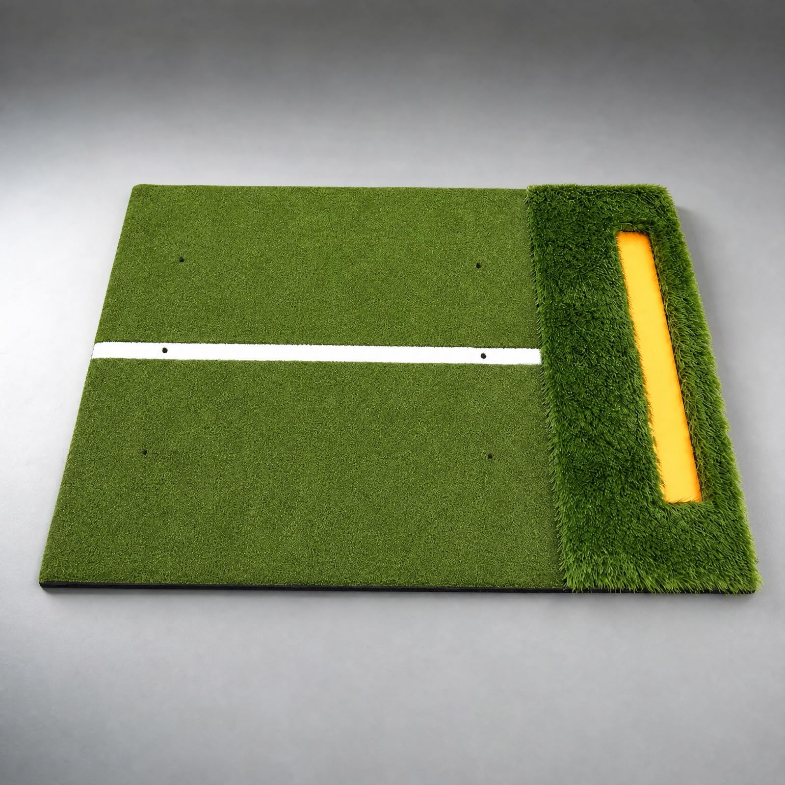 Sharplace Alfombra Golpeo Golf Doble Césped Antislizan Entrenamiento Golf con Base EVA para, Inrior, Exrior