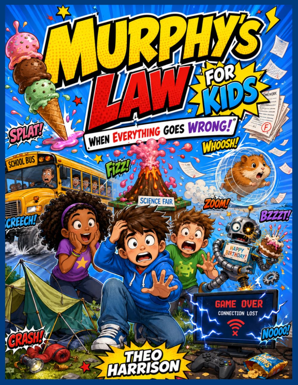 Murphy's Law for Kids: Funny Adventures, Big Surprises, and Clever Solutions!