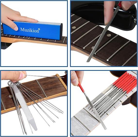 Guitar Tool Kit, Guitar Setup Kit for Luthiers Enthusiasts