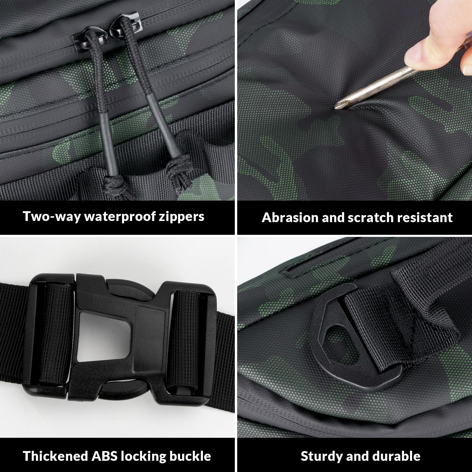 THKFISH Angeltasche, wasserdichte Fishing Bauchtasche mit Verstellbarem Bund, Groß Forellen Tasche Angeln für Herren und Damen, Gürteltasche für Outdoor Angeln,Laufen,Sport im Freien,Training
