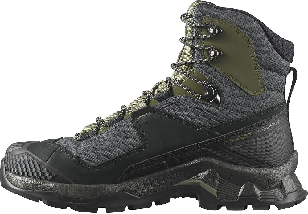 SALOMON Quest Element Gore-Tex Scarpe Outdoor da Uomo, Ispirazione atletica, Stabilità su tutti i terreni, Caratteristiche essenziali per l'outdoor