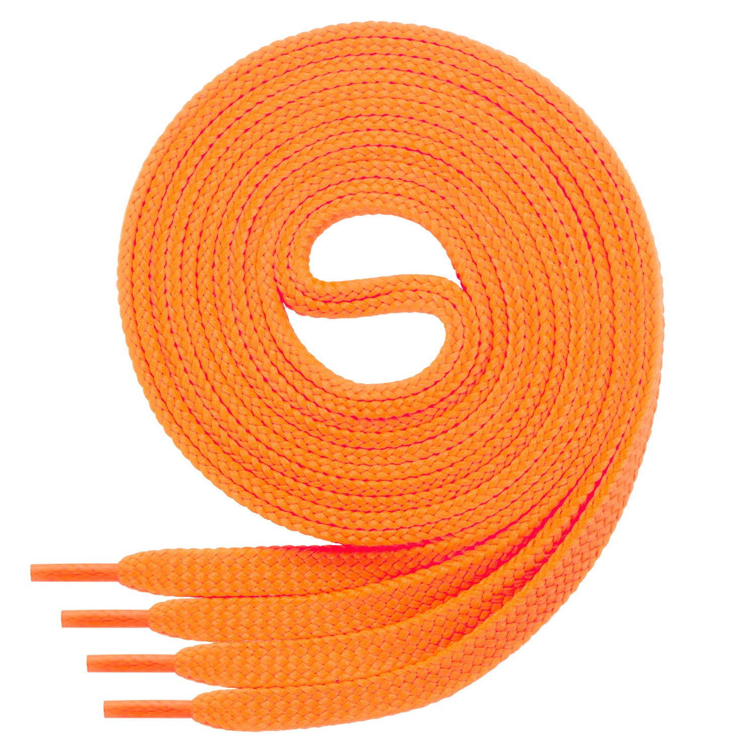 Di ficc hiano 1 par Fischer-Net – Cordones de poliéster – Resistente – Plano – Aprox. 7 mm ancho, 27 Colores, 60 – 200 cm de longitud — view 17