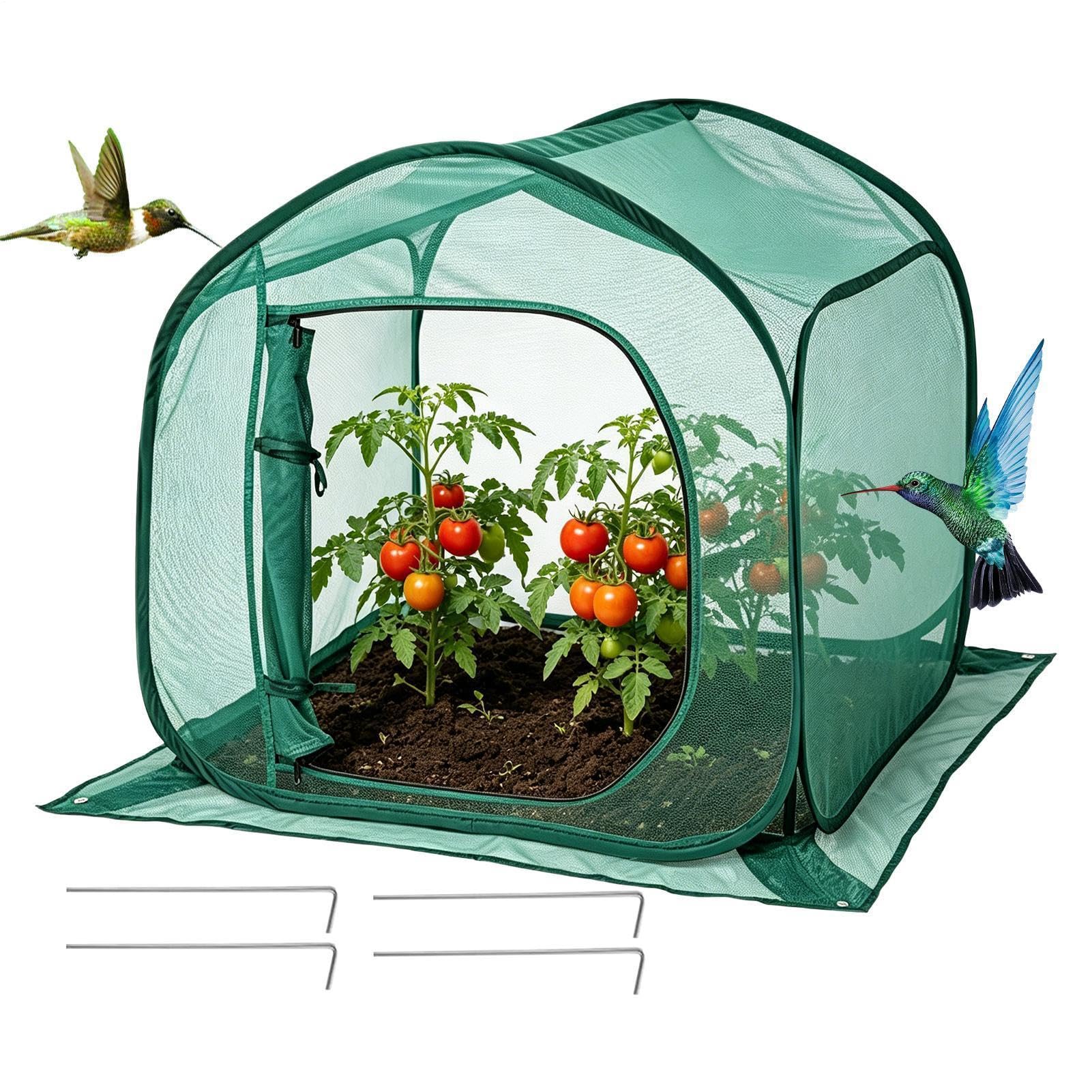 Coperture per piante da esterno in rete per la protezione dei fiori
