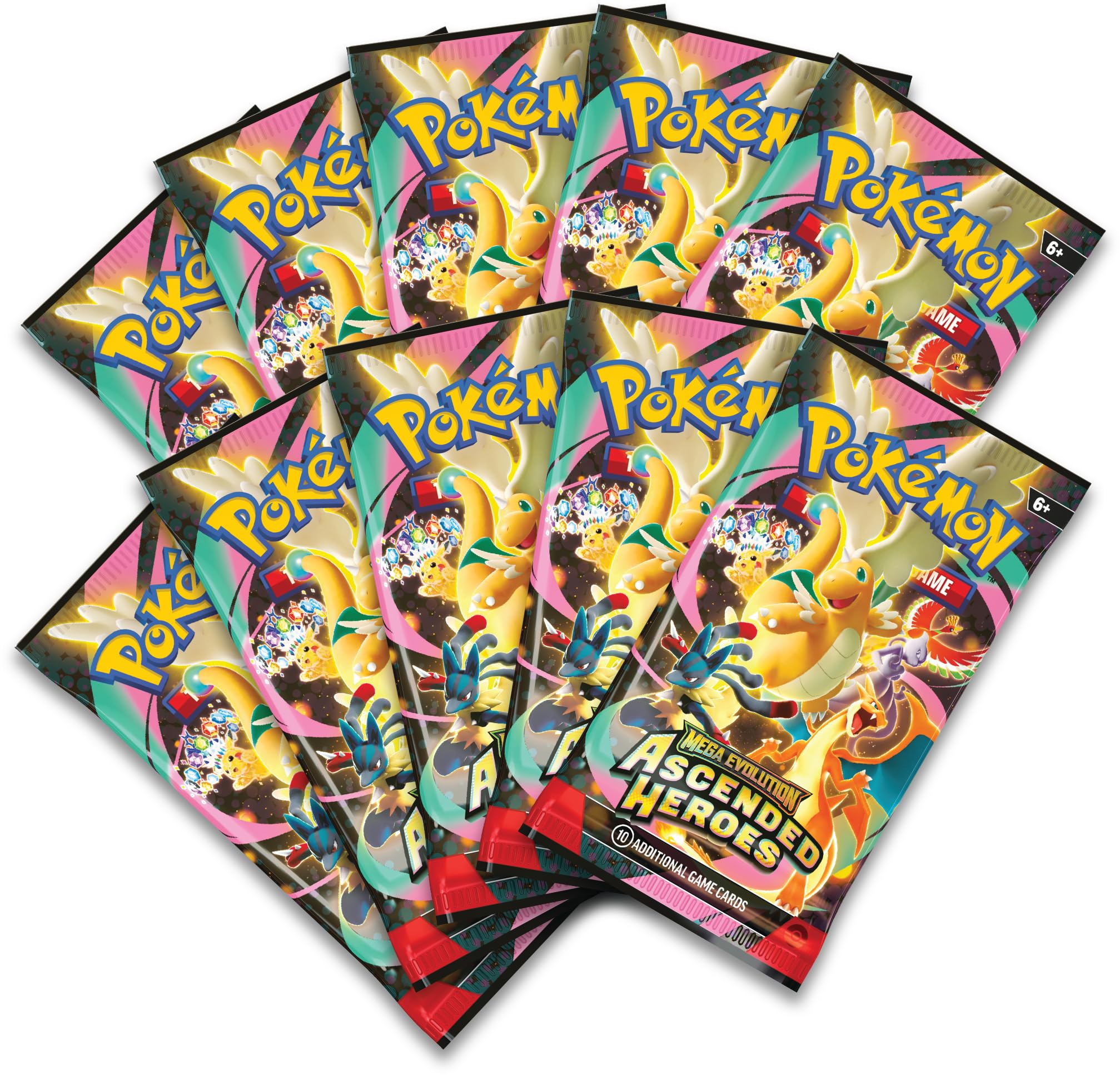 Amazon.com: Pokemon TCG: Mega Evolution - Ascended Heroes - Premium Poster  Collection