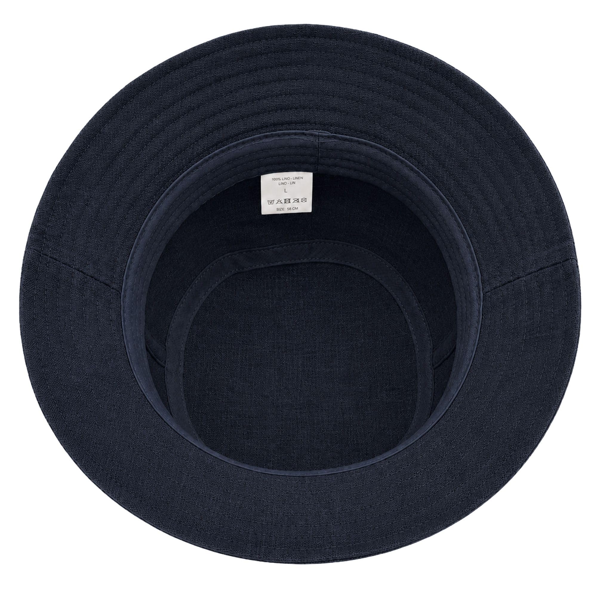 Melegari Bucket Fischerhut | reines Leinen | Valsesia Hat | Unisex | Frühling Sommer |