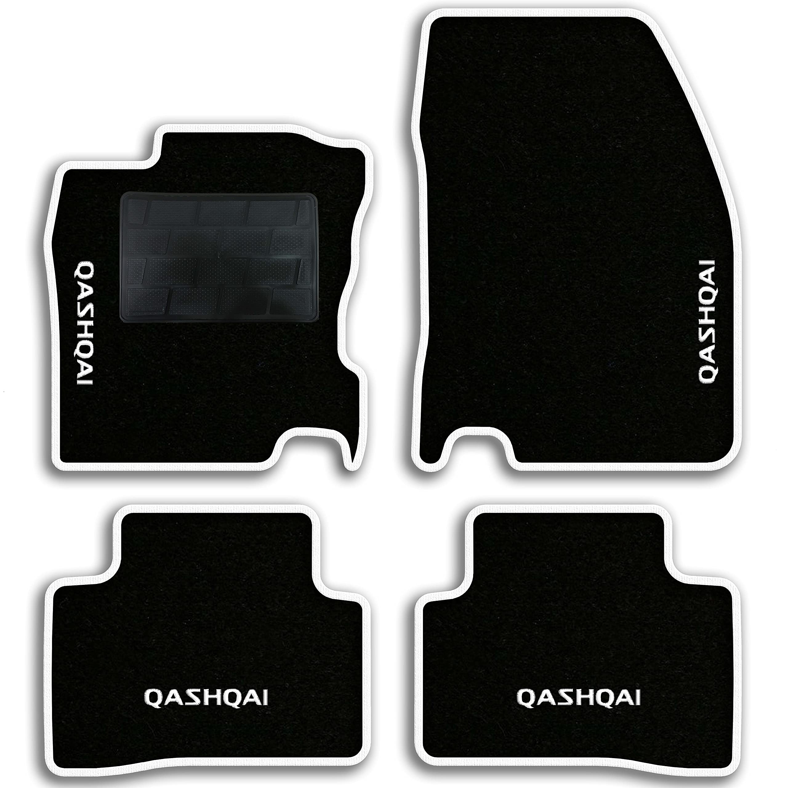 MTM Tappetini Su Misura Per Nissan Cabstar 2000-2018 – In Moquette Nera, Made In Italy, Antiscivolo - 4