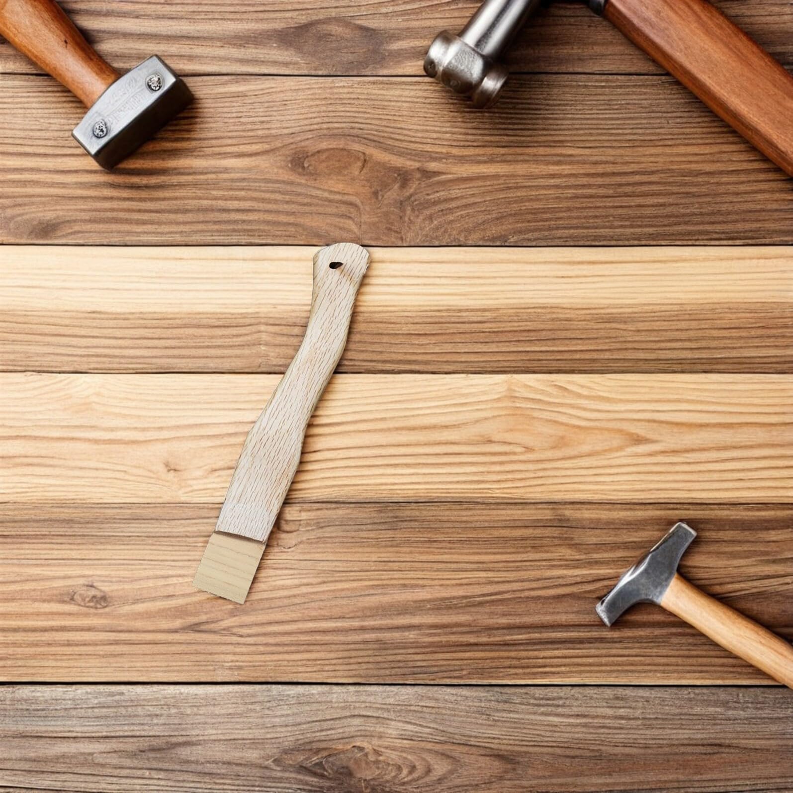 COHEALI 10 Pezzi Cunei di Legno Triangolari per Manici di Martello e Attrezzi da Giardino, Multiuso Facile Fissaggio per Manutenzione Attrezzi Agricoli e Martelli