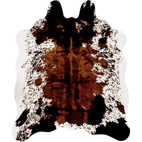 Oversized Faux Cowhide Rugs for Exquisite Living Spaces