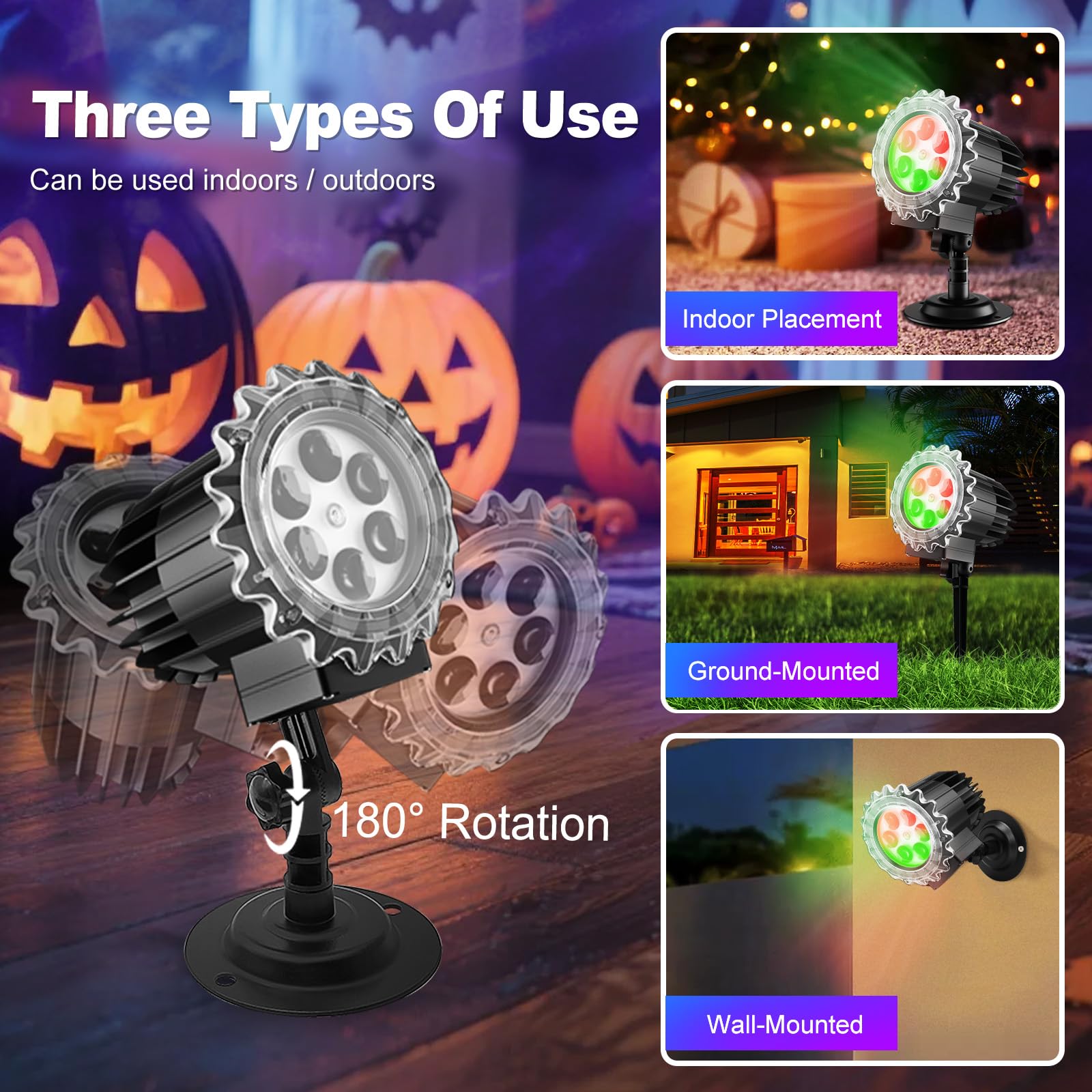 MATEPROX Halloween Projector Lights - Image 4