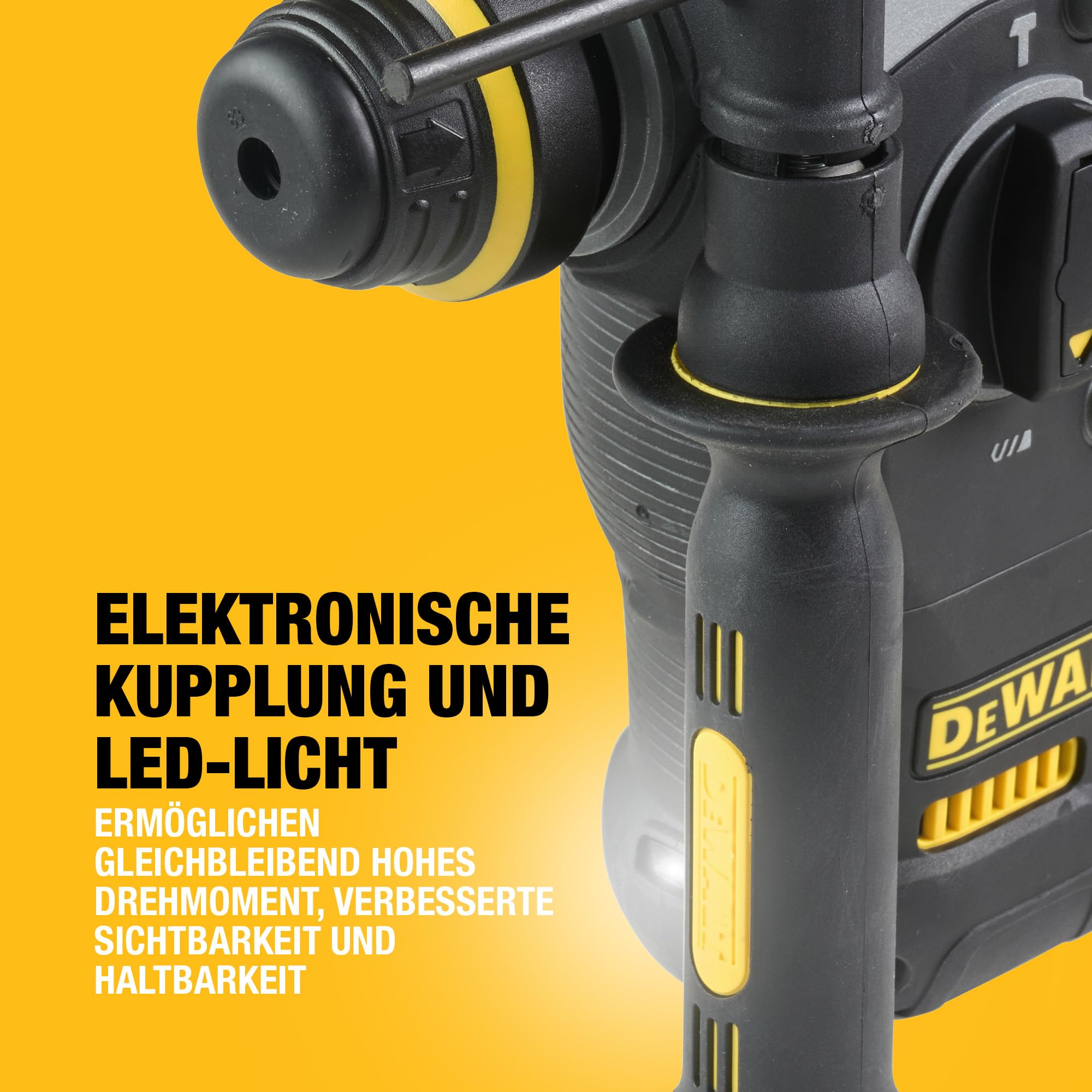 DEWALT DCH273P2T-QW SDS-plus XR Akku-Kombihammer Schlagbohrmaschine 18V bürstenlos 24mm 2x 5Ah Li-Ion Akkus Ladegerät T-STAK Box