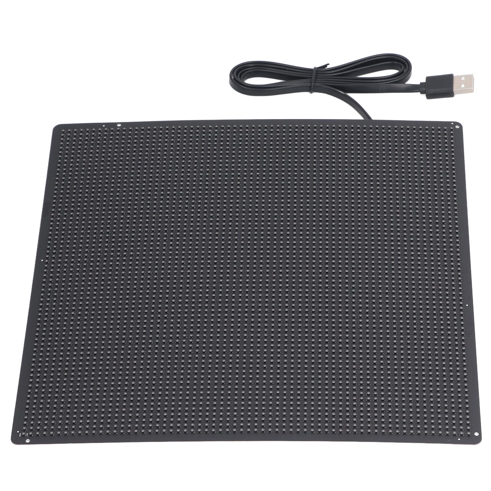 Hyuduo Ekran Wyświetlania LED, Interfejs USB, Kontrola Aplikacji, 64x64 Programowalny Znak LED, dla Znaków Odblaskowych, Nazw, Odznaki