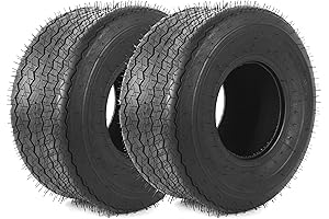 Max Performance 18x8.50-8 Golf Cart Tires: Conquer Any Terrain with 4-Ply Durability