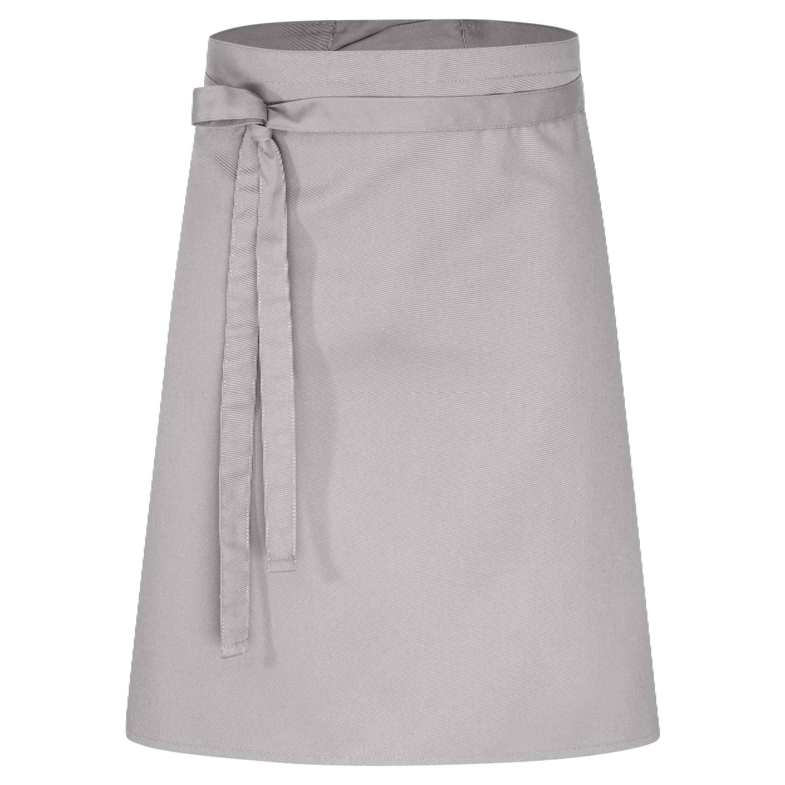 DESERMO 5x bavoirs de qualité supérieure - 60x80cm - Tablier de taille de qualité supérieure pour homme et femme - Mélange innovant de coton et de polyester 220 g/m² (gris)