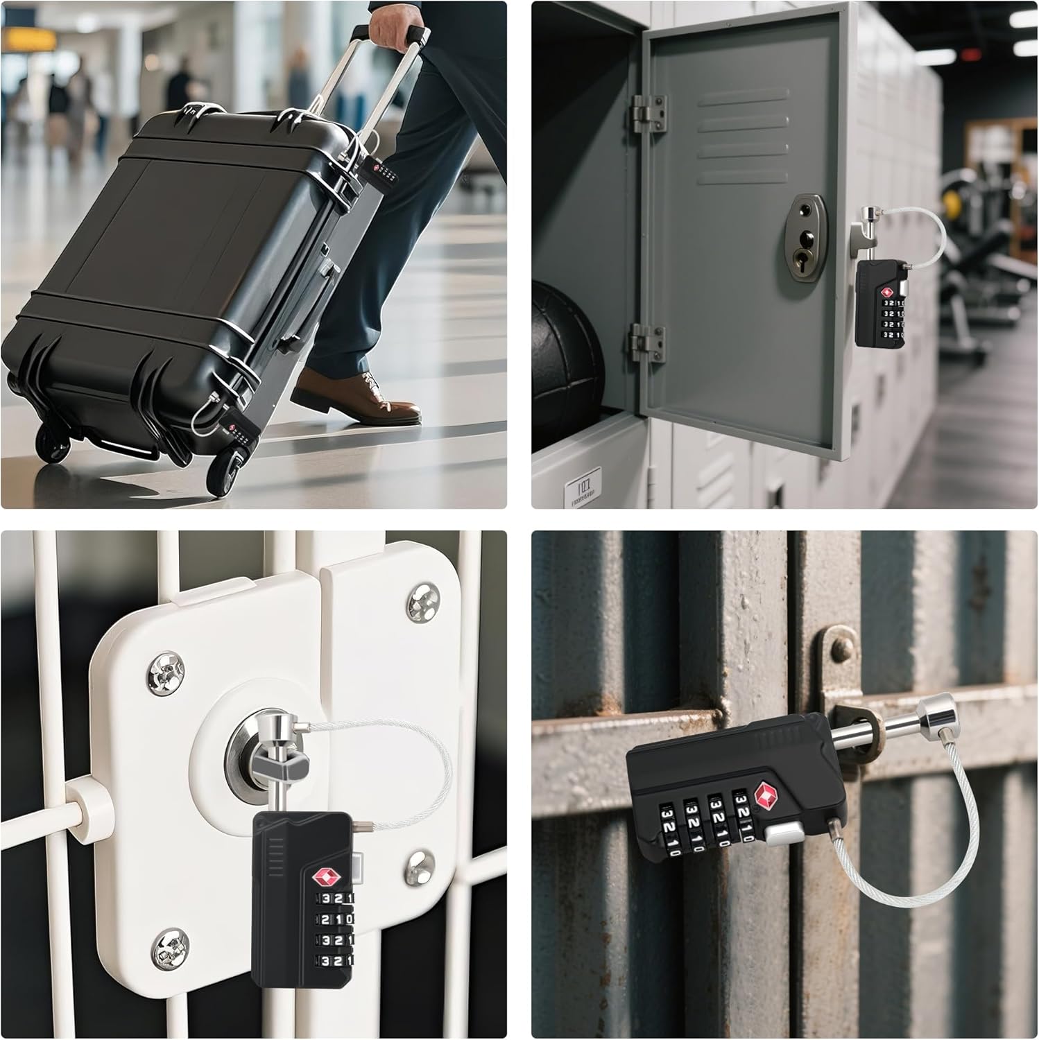 Upgraded Professional TSA Approved Gun Case Lock