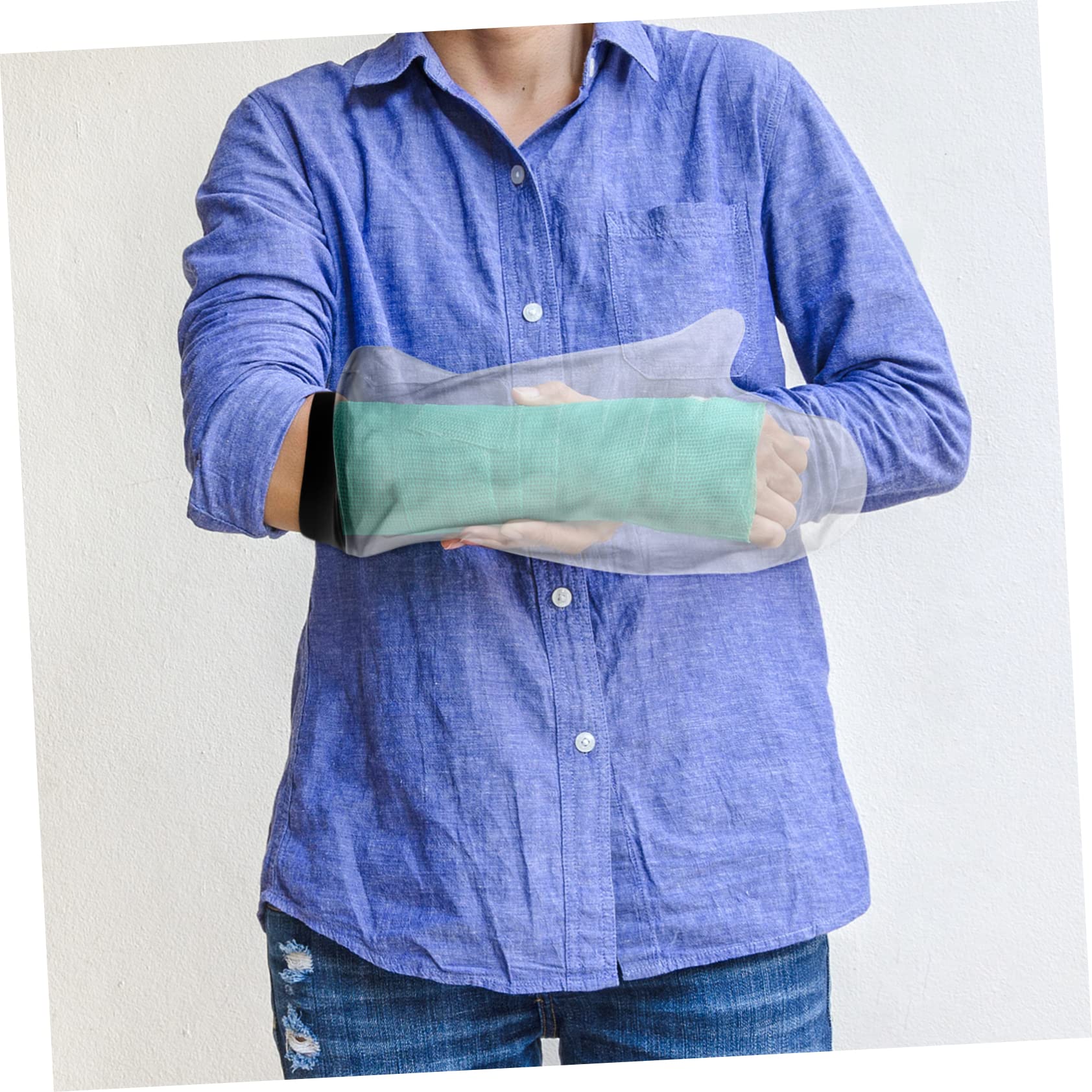 Healeved 3stücke Wasserdichte Handschutz-schutzabdeckung Für Erwachsene Praktischer Duschschutz Für Postoperative Und Verbrannte Hände Einfach Anzuwenden Hält Trocken