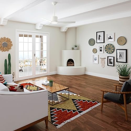 Miniatura 8 de Casablanca Fan Company 51750 - Ventilador de techo de pistón, 52, blanco fresco