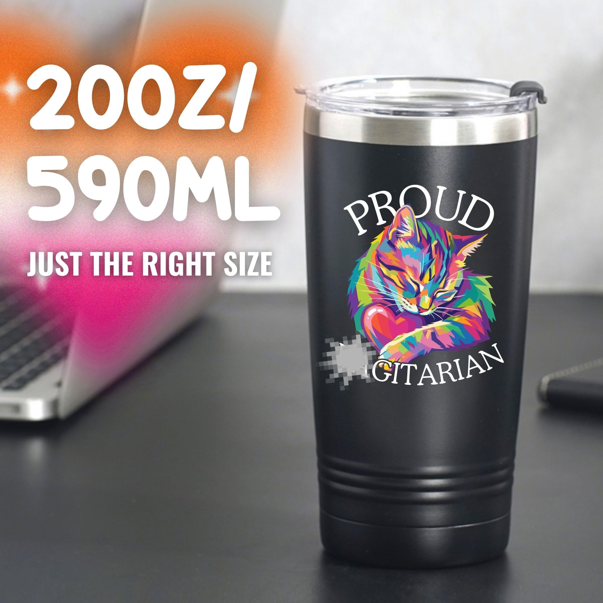 Onebttl Funny Lesbian Gifts, 20oz Travel Insulated Tumbler with Straw