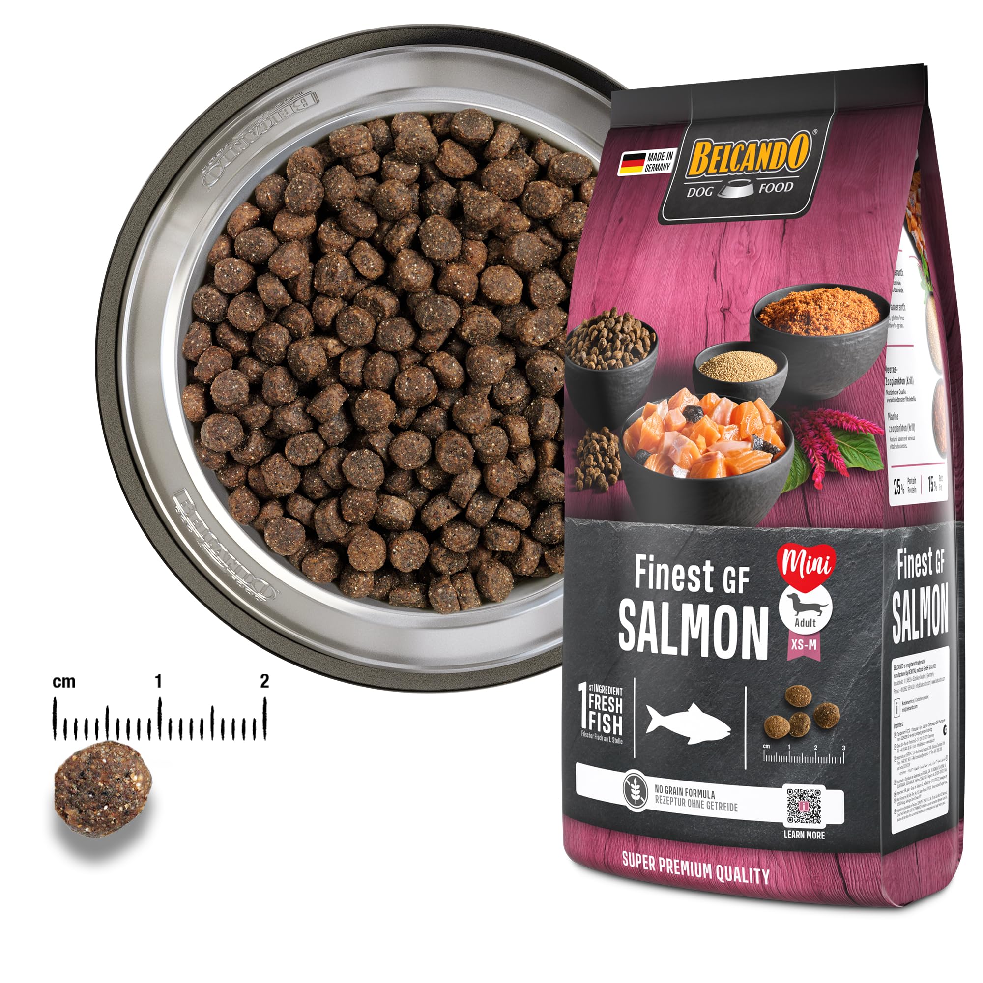 Belcando Finest GF Salmon [4 kg] Cibo per cani senza cereali