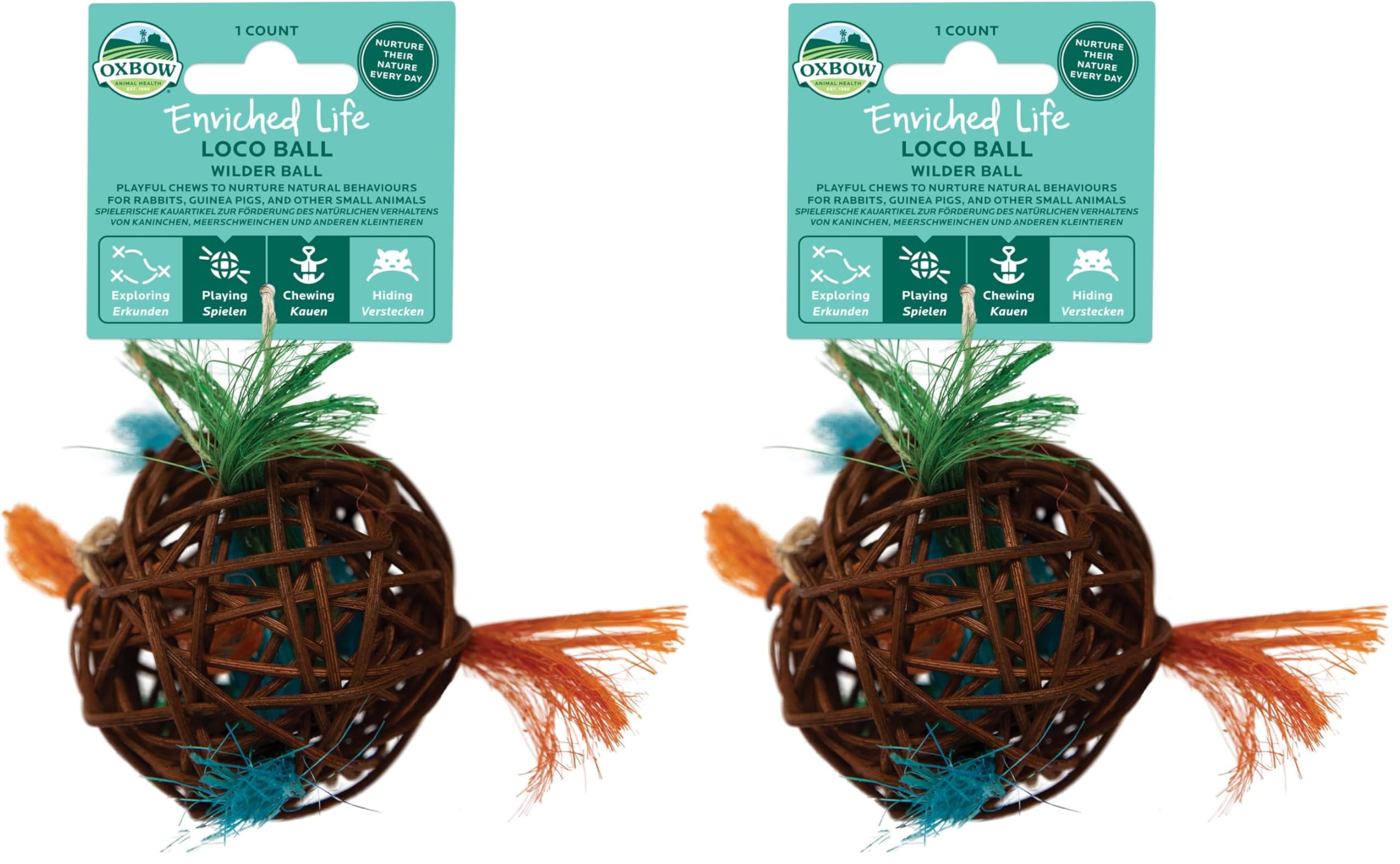 Oxbow Enriched Life Caja de Excavación de Jardín - Juguetes para Conejos, Cobayas, Hámster Accesorios - 5