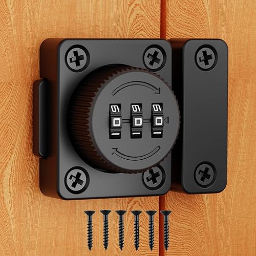 Cerradura de combinación sin llave de aleación de zinc para puertas de gabinete Cerradura de seguridad mecánica de 3 dígitos con código de acceso