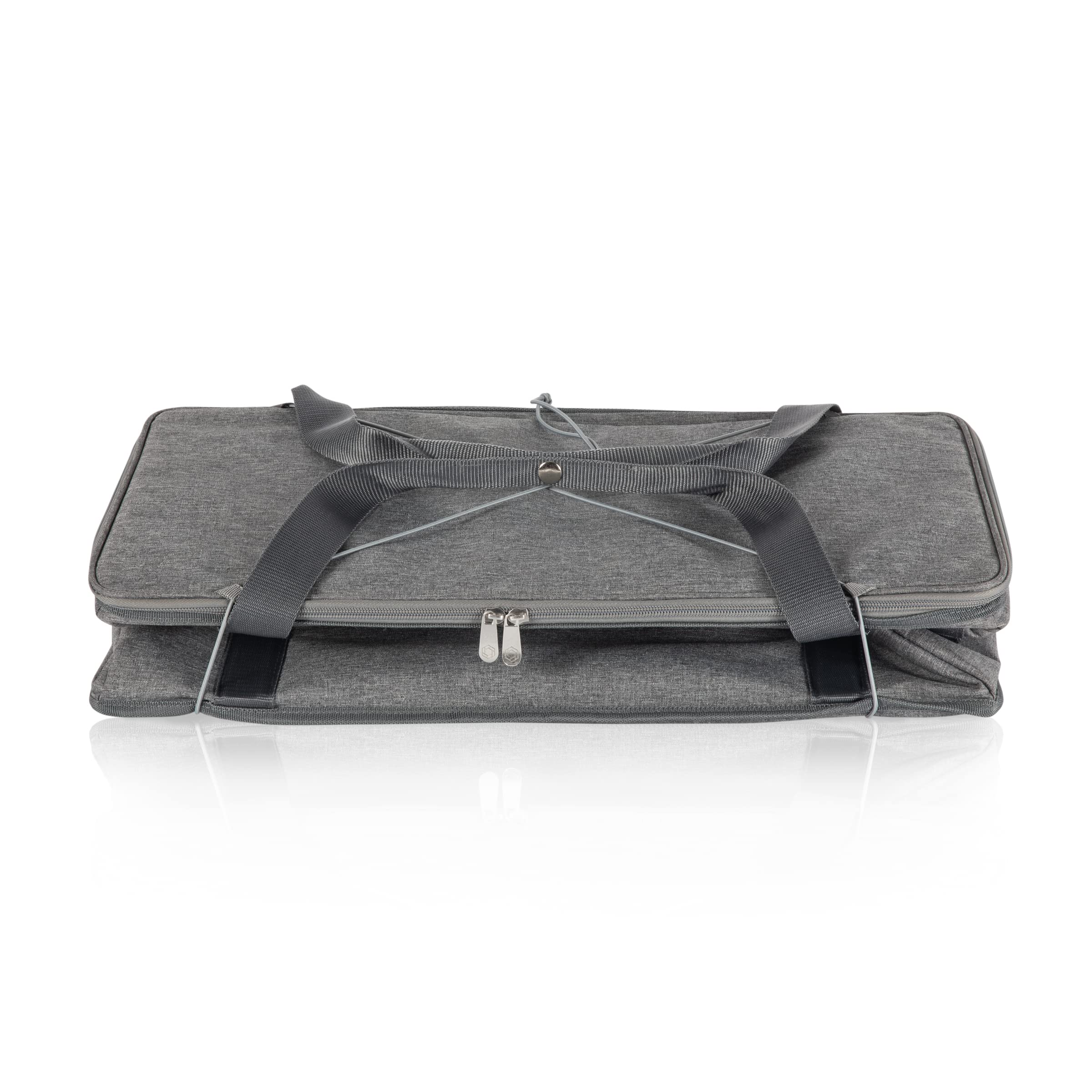 PICNIC TIME NFL Baltimore Ravens 64 Can Collapsible Insulated Cooler, (Heathered Gray)