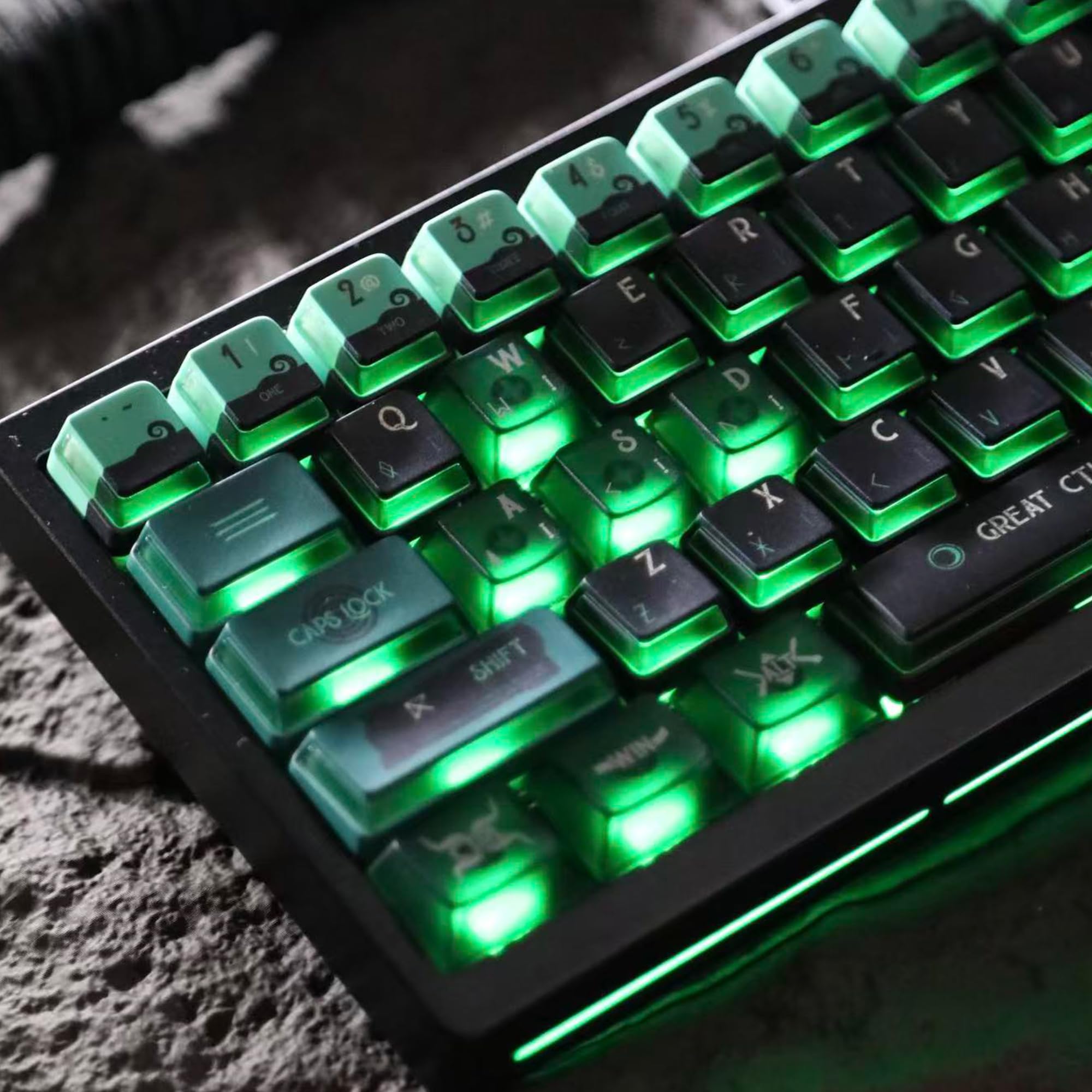 Amazon.com: daixiahu Cthulhu Theme Keycap Nuclear Power Profile