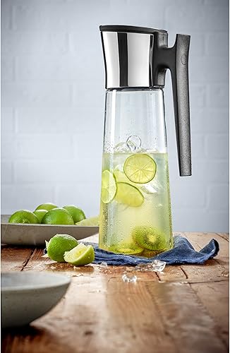 Miniatura 2 de WMF Decantador de Agua Básico 1,5L Altura 12.2 in Close-Up Tapón Vidrio Cromargan® Acero Inoxidable