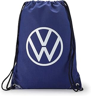 Volkswagen 000087318K Gym Bag Sports Bag Backpack Bag with VW Logo Blue