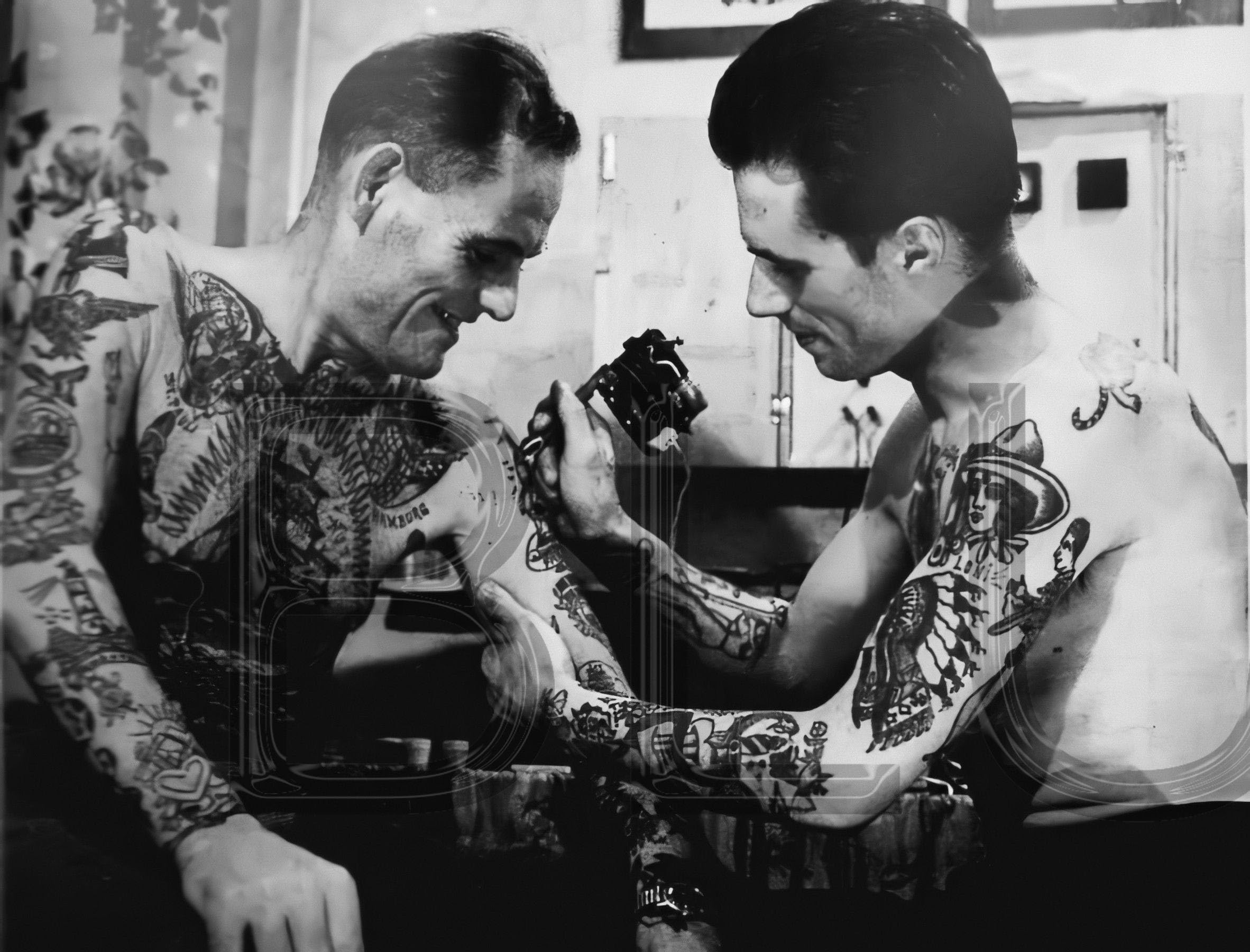 Amazon.com: Vintage Tattoo History 11 X 14