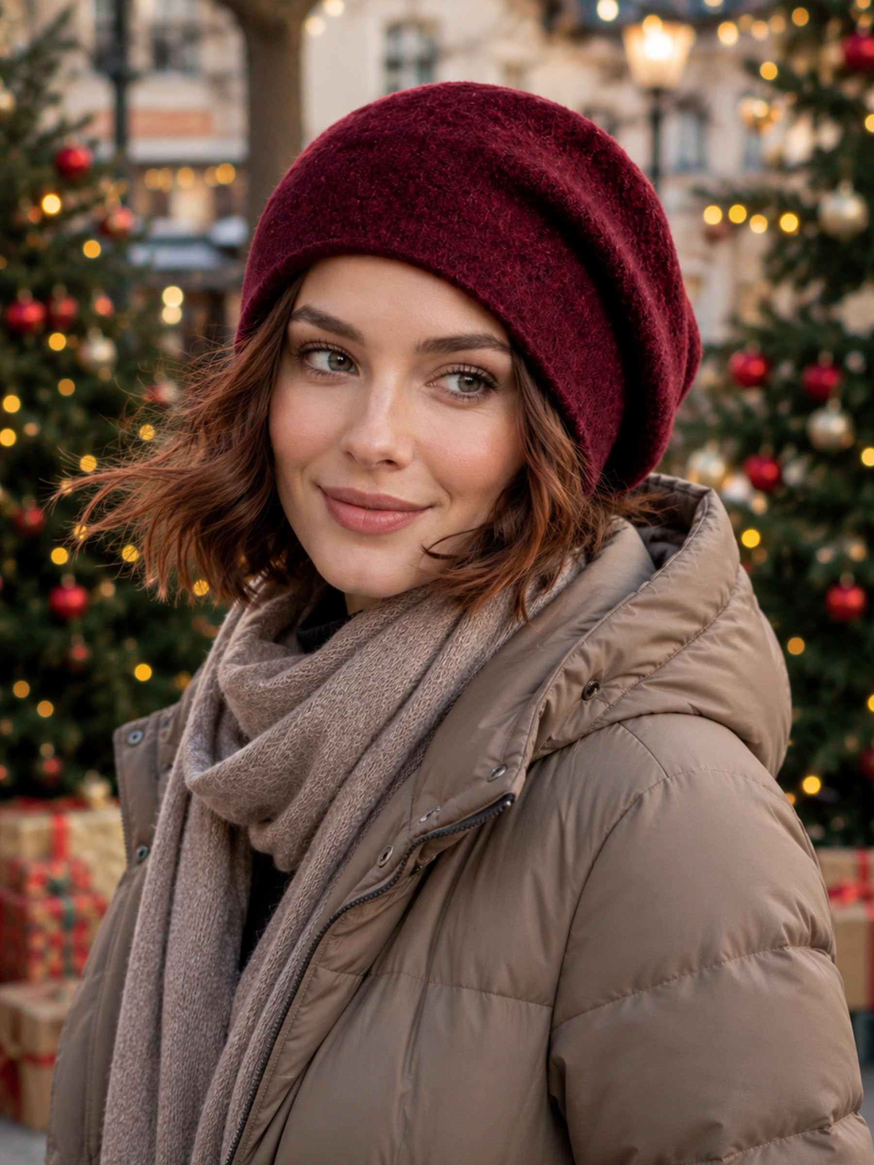 MissShorthair Slouchy Beanie Cappelli per le Donne Moda Caldo Inverno Beanie Cappello a Maglia