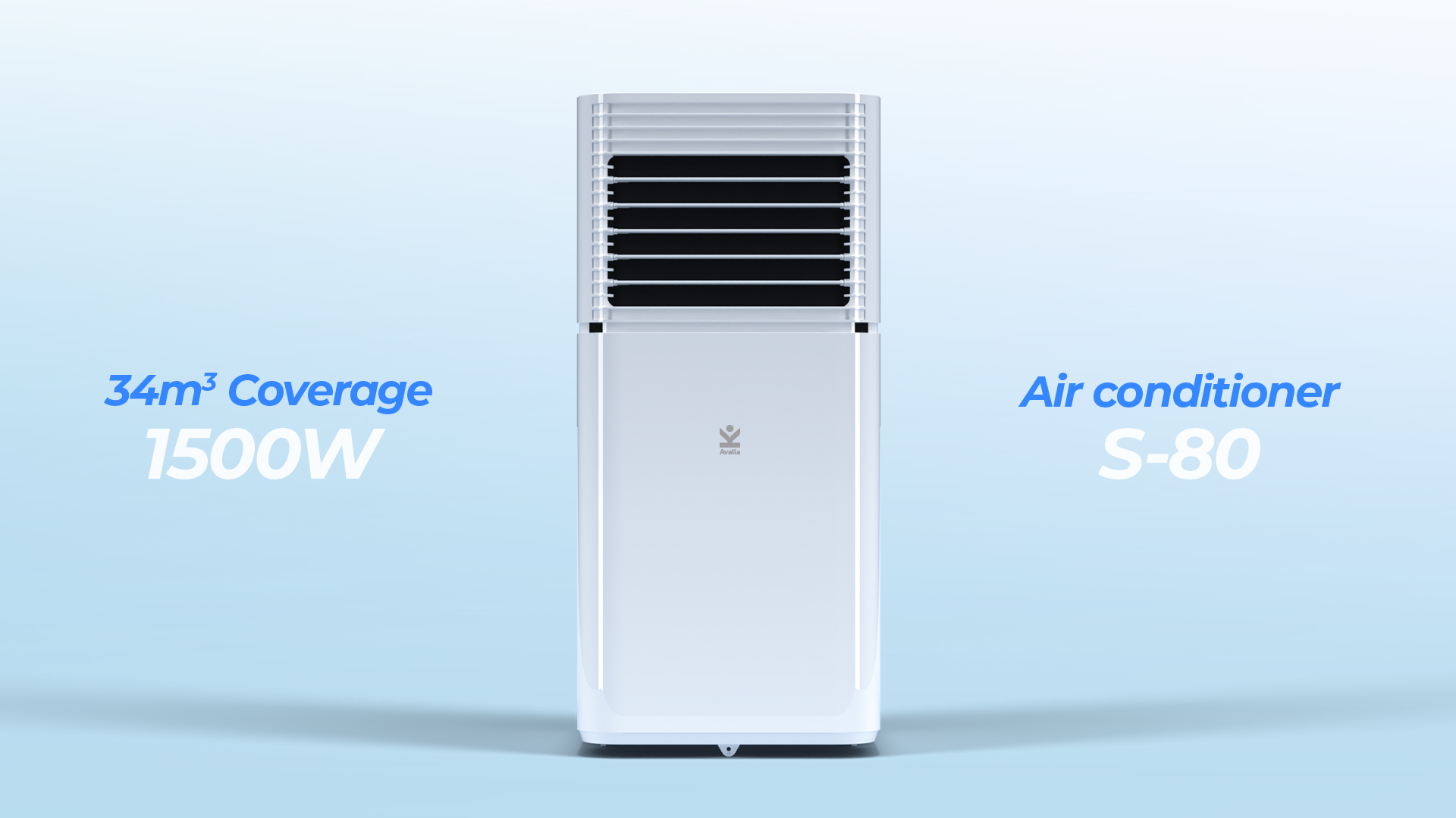 Avalla S-80 Portable 4-in-1 Air Conditioning Unit; 12L Dehumidifier, 1500W Industrial Class 5000BTU, 34m³ Coverage for Large Rooms… - Image 8