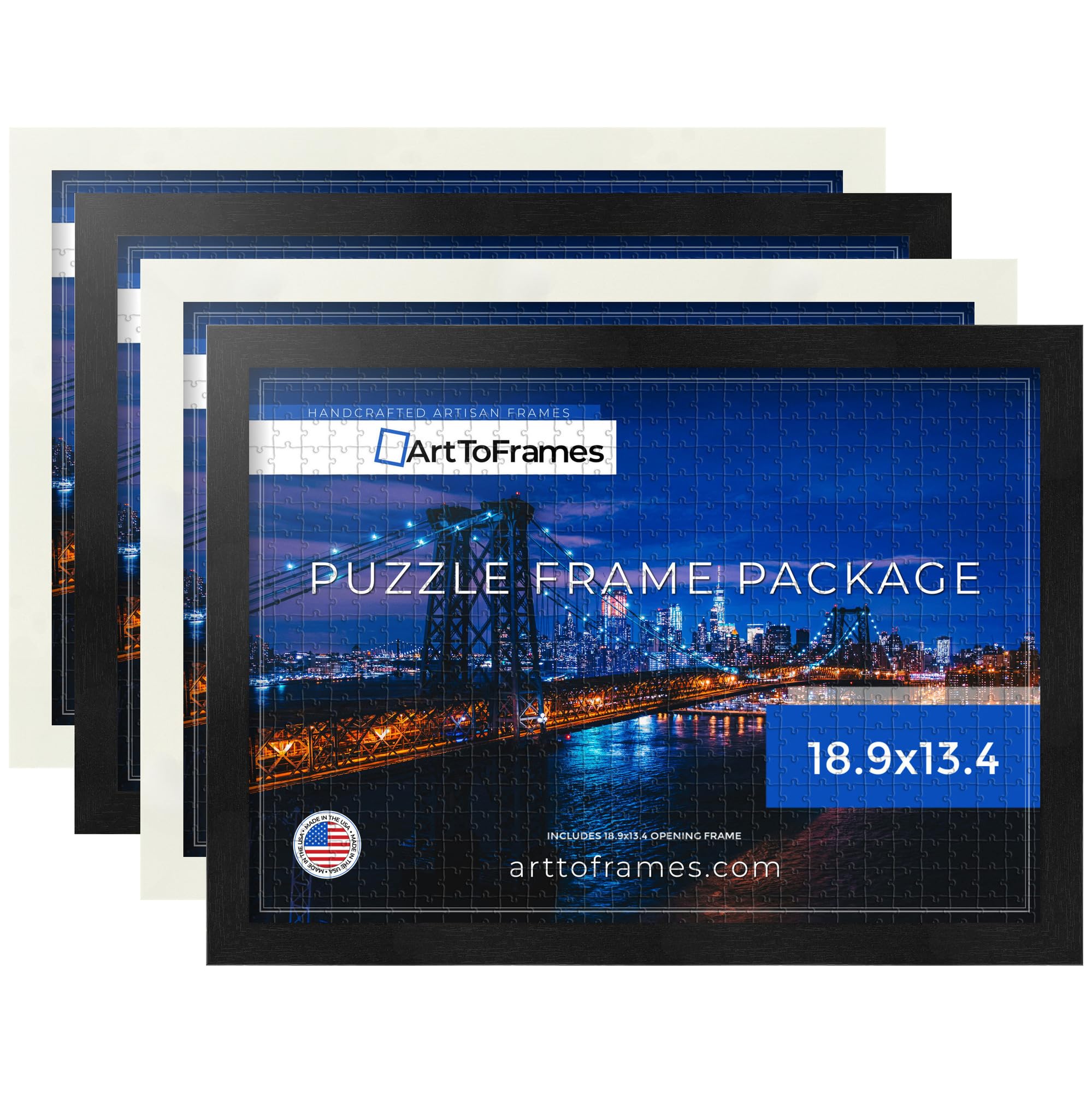 Amazon.com - ArtToFrames 18.9x13.4 INCH/48x34 CM White Frame for