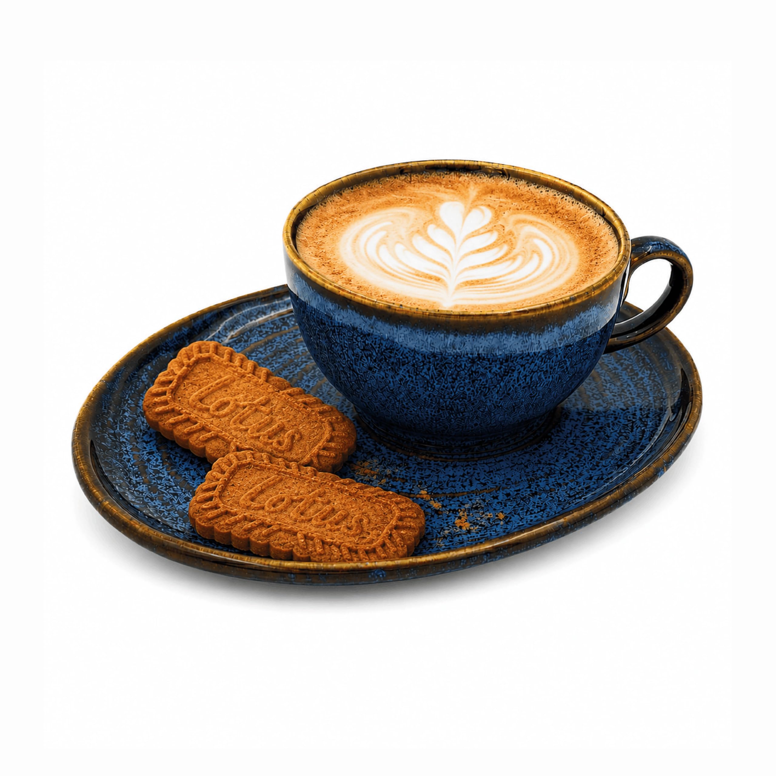 Porcelain Cup and Saucer Set 250 mL, Ceramic Cup Saucer Set for Cappuccino Coffee Cup | Single Cup with Saucer for Tea or Espresso | Luxury Tea Cup Set | Stoneware Cups and Saucer Set | Microwave Safe-image-4