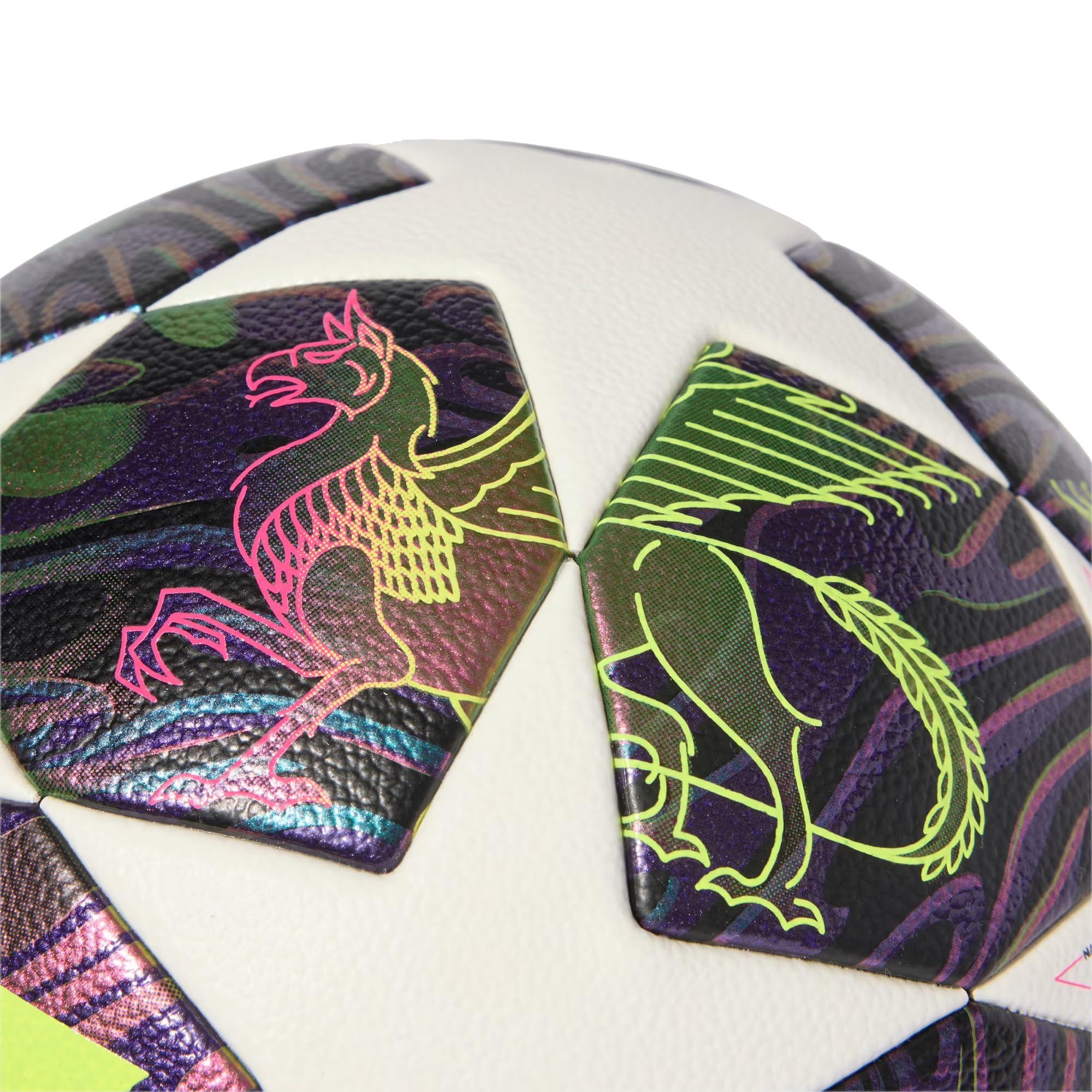 adidas UEFA Champions League Final Competition Ball Textured Surface for Flight Stability & Precision FIFA Quality Pro Rated product thumbnail 4