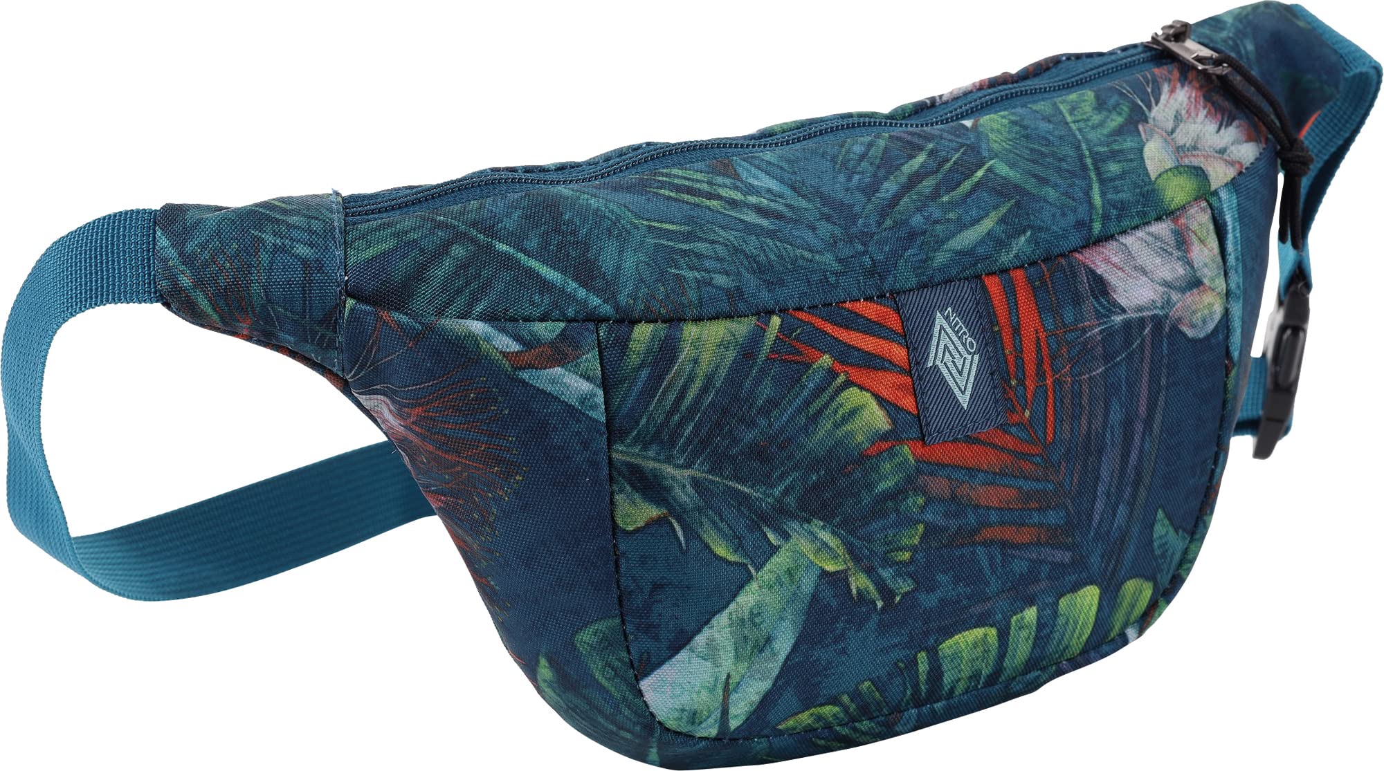 Nitro Hip Bag Stylish Chest Bag with 2 Compartments Travel Pack Heritage Shoulder Bag Festival Waist Bag