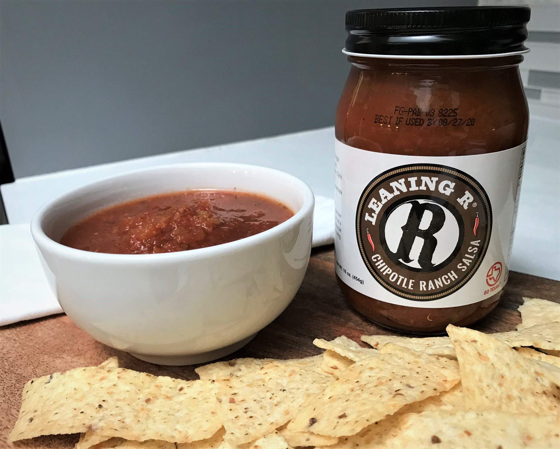 Amazon.com: LEANING R Salsa - Chipotle Ranch (Case/12 Jars