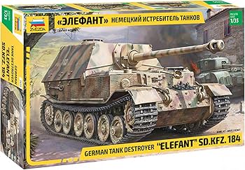 Amazon | ズベズダ 1/35 ドイツ軍 Sd.kfz.184 エレファント重駆逐戦車