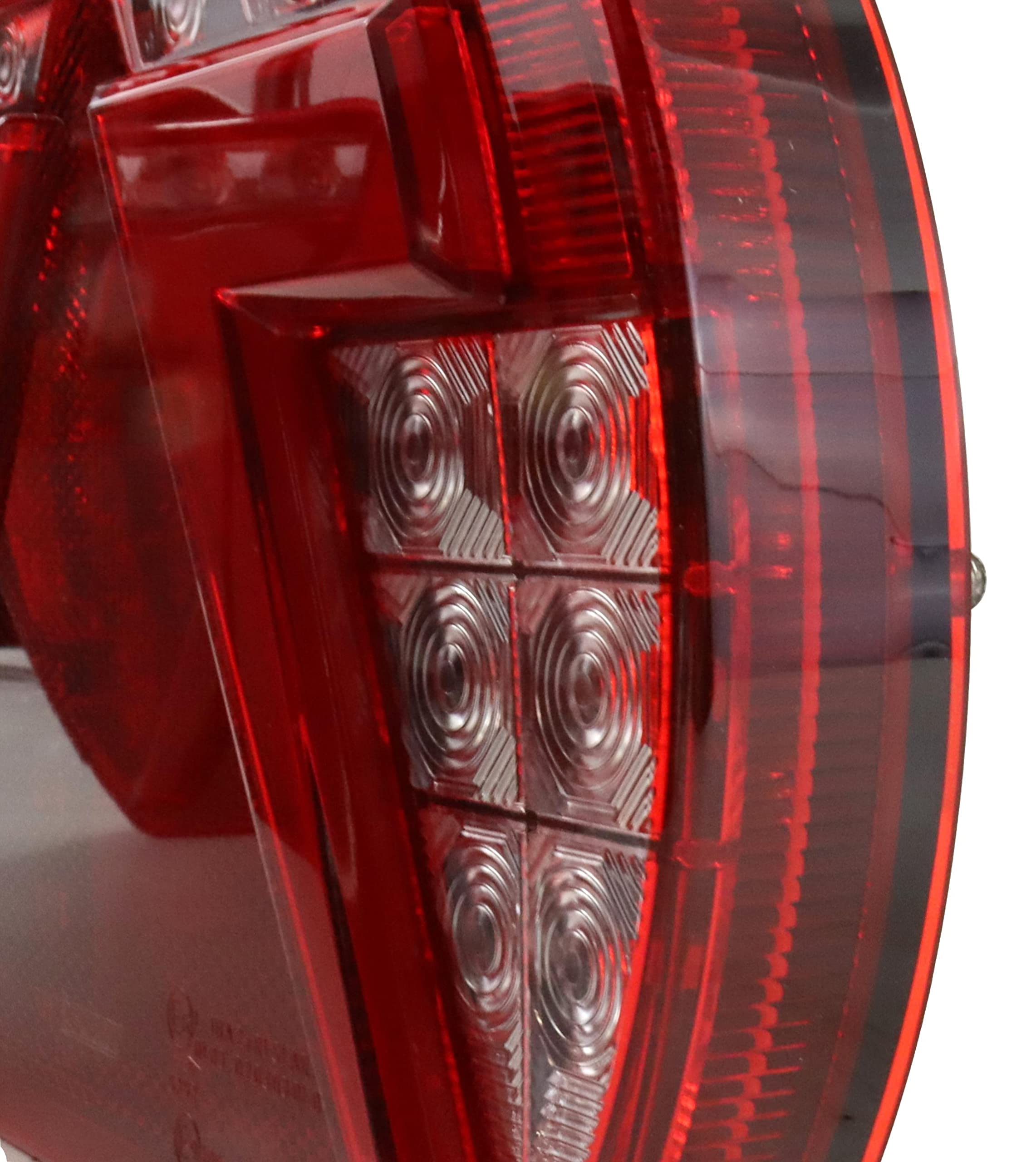 Lucidity 26095 Glo Trac LED Rückleuchte Anhänger 12V Rücklicht für Aspöck Multipoint Bajonett 5 - Polig (rechts)