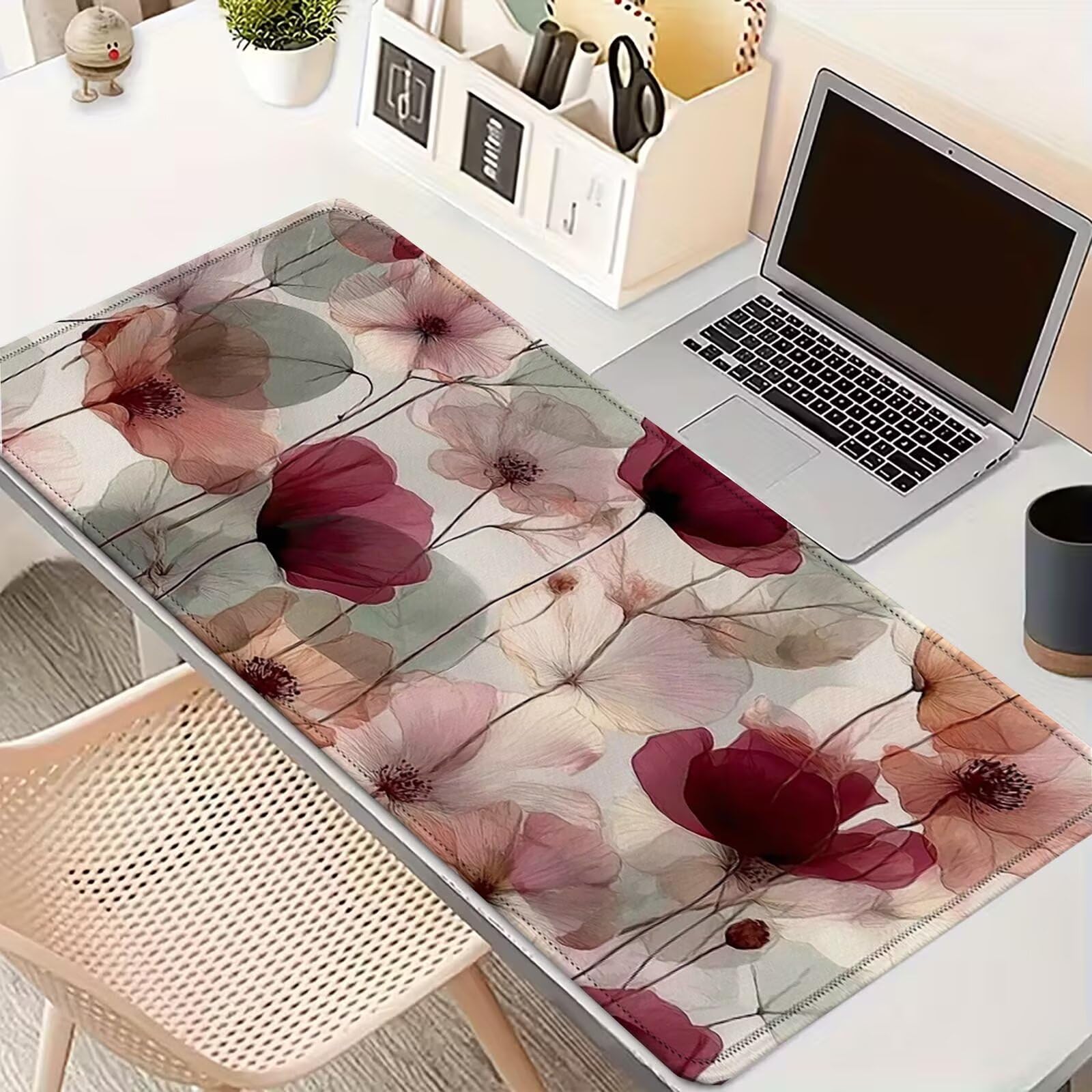 Tappetino Mouse 900x450mm | Superficie Ultra-Liscia | rosso 0-z322