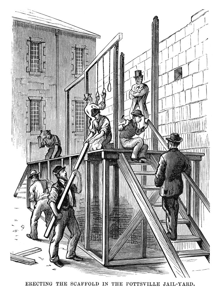 Amazon.com: Molly Maguires Executions Nworkers Erecting The