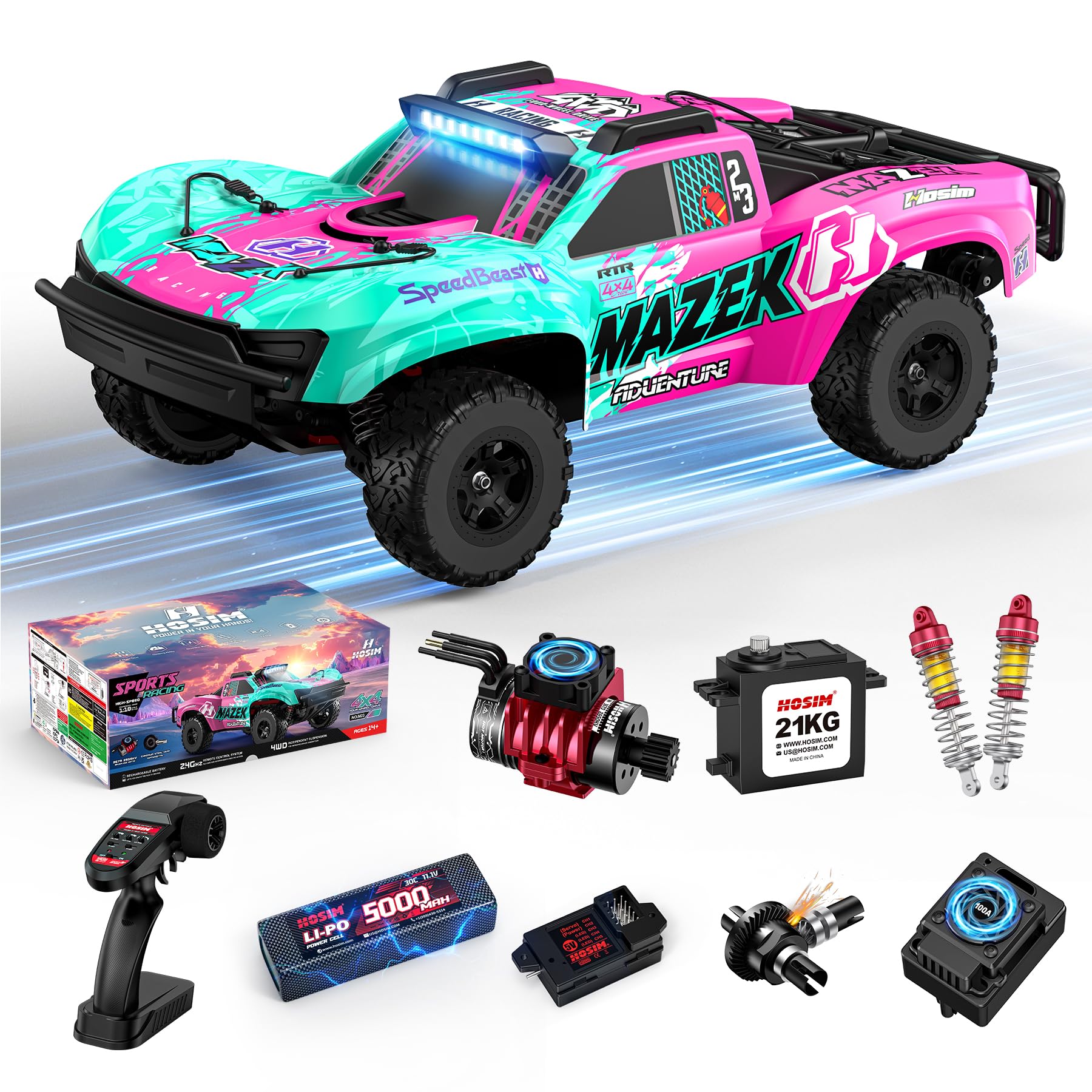 Hosim MAZEK M23 RC Truck