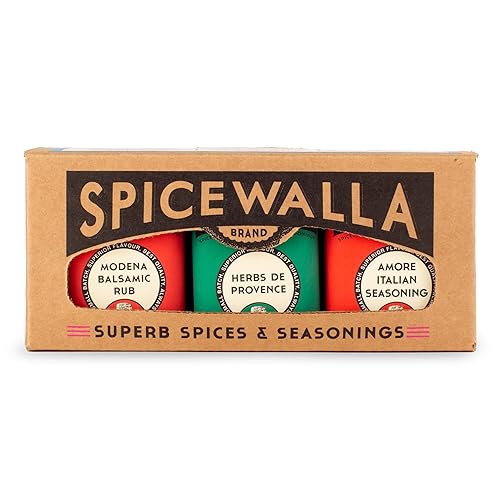 Miniatura 9 de Spicewalla Paquete de 3 condimentos para tacos  Carne Asada Al Pastor Pescado Verde  Sin gluten sin OMG sin MSG juego de regalo